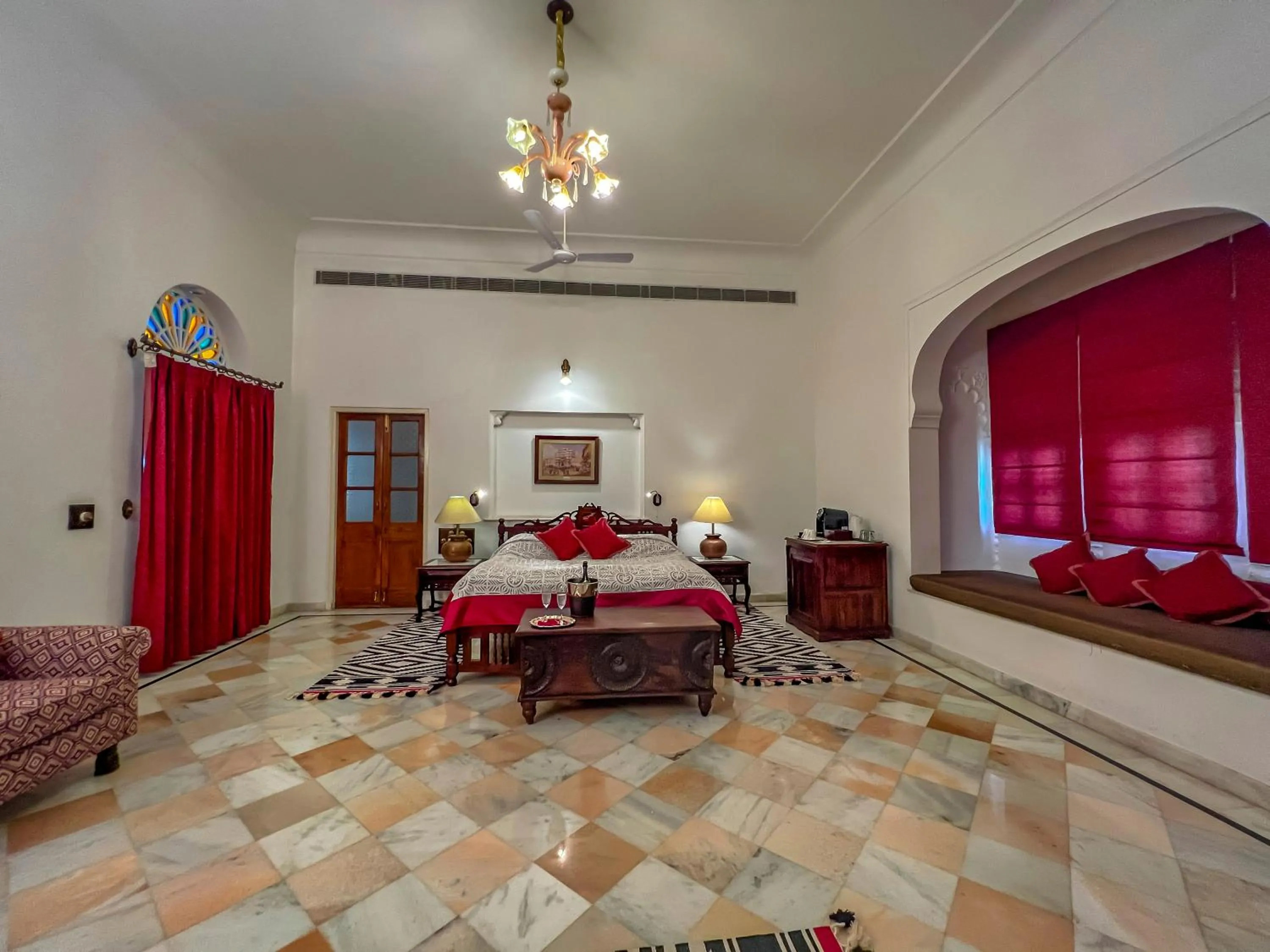 Bedroom, Bed in Dev Shree Deogarh