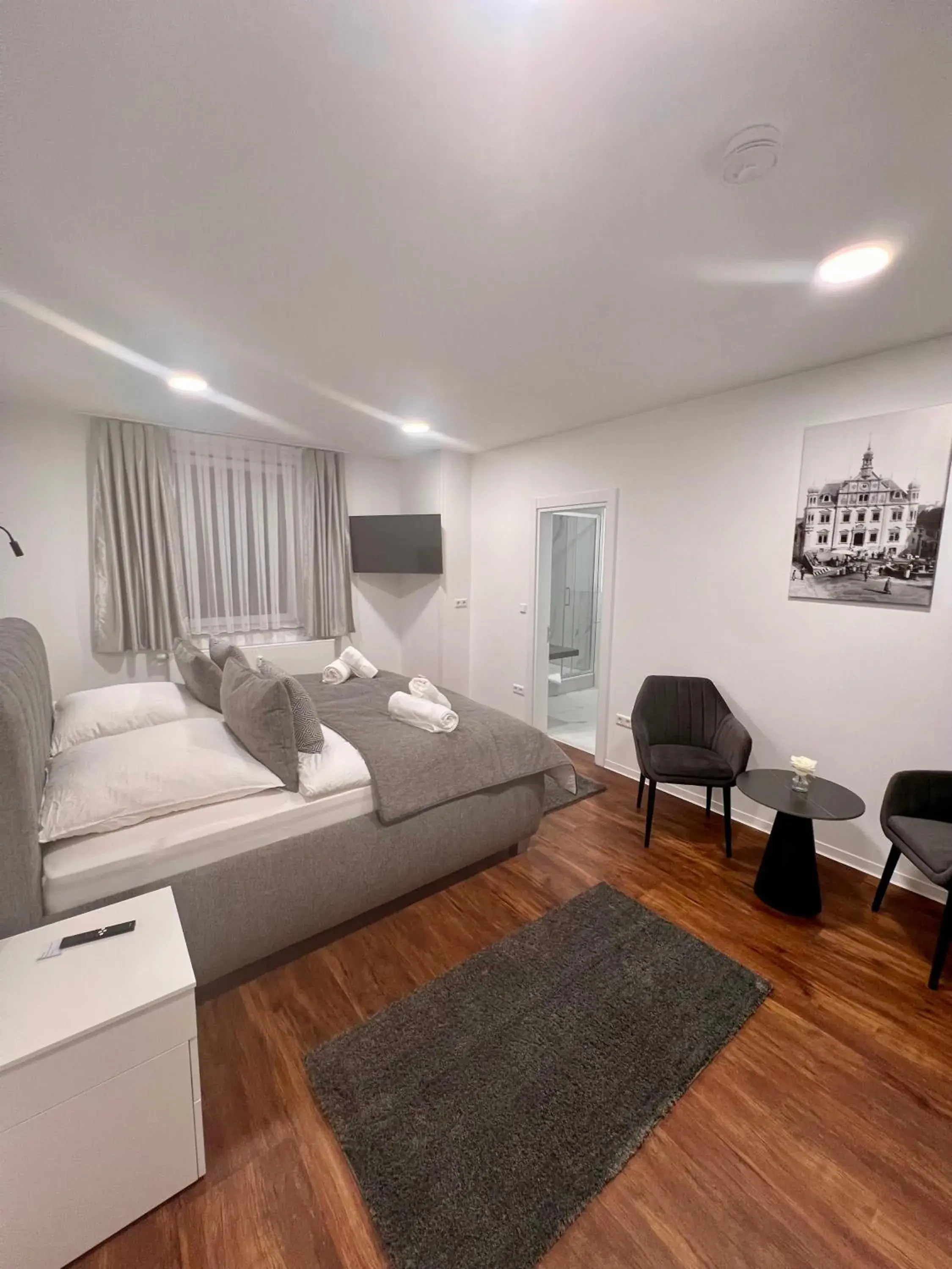 Bed in Hotel am Schlossplatz Bed in Hotel am Schlossplatz