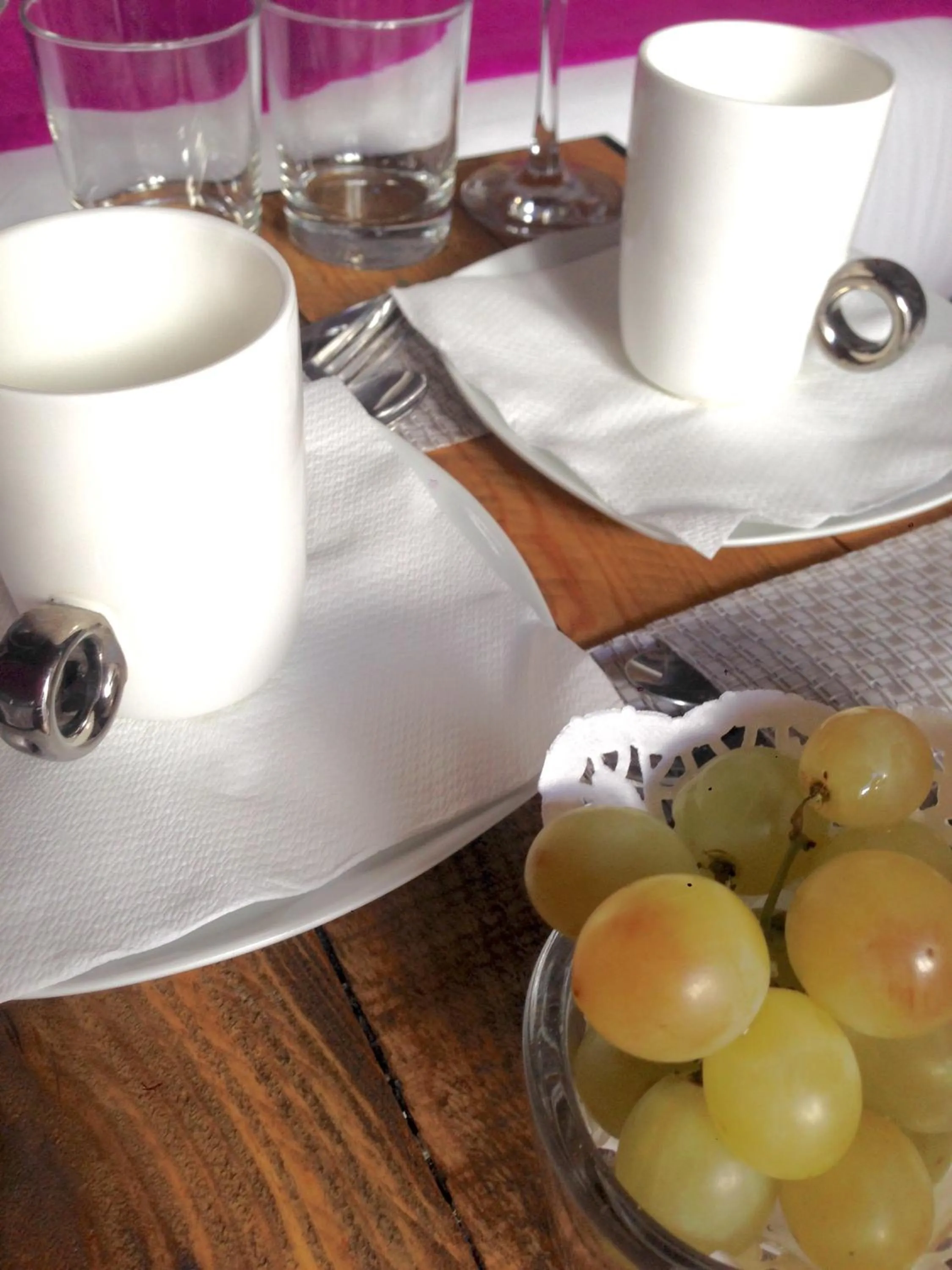 Food and drinks in Tribeca b&b Boutique