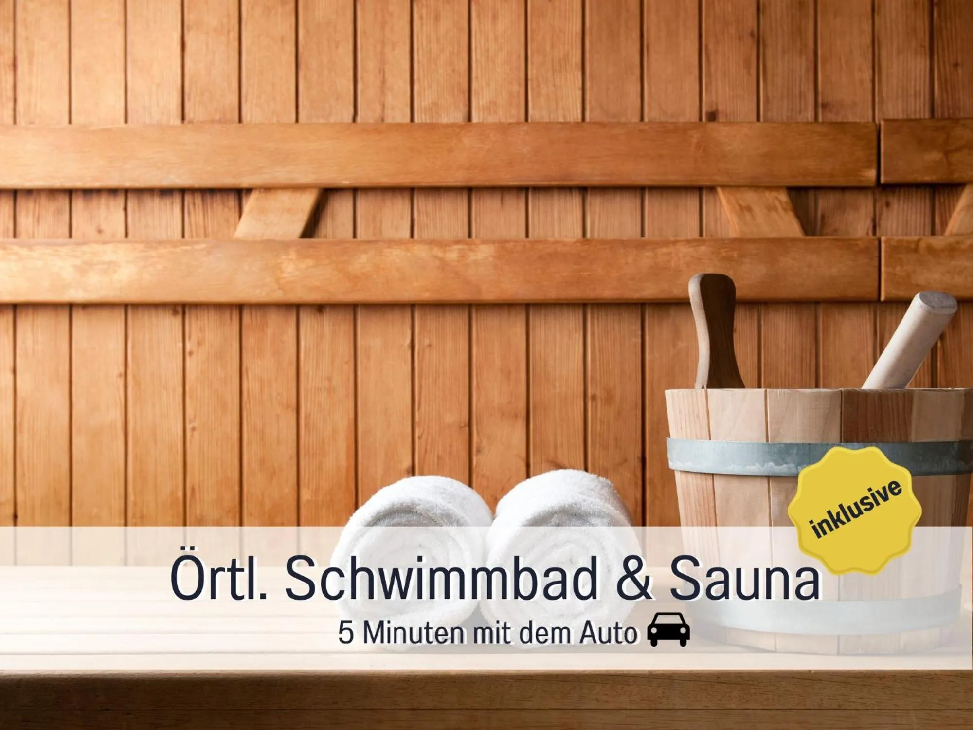 Text overlay in Landgasthof Linde - In ruhiger, ländlicher Umgebung