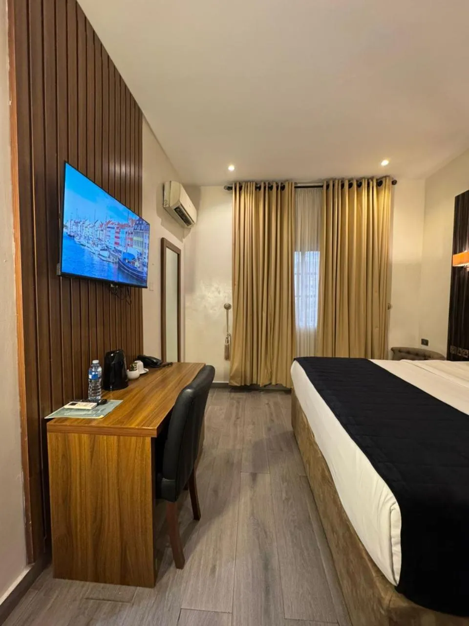 Bed in de brit hotel