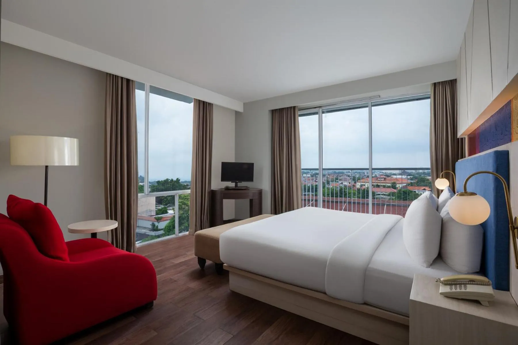 Bed in Amandaru Hotel Pekalongan