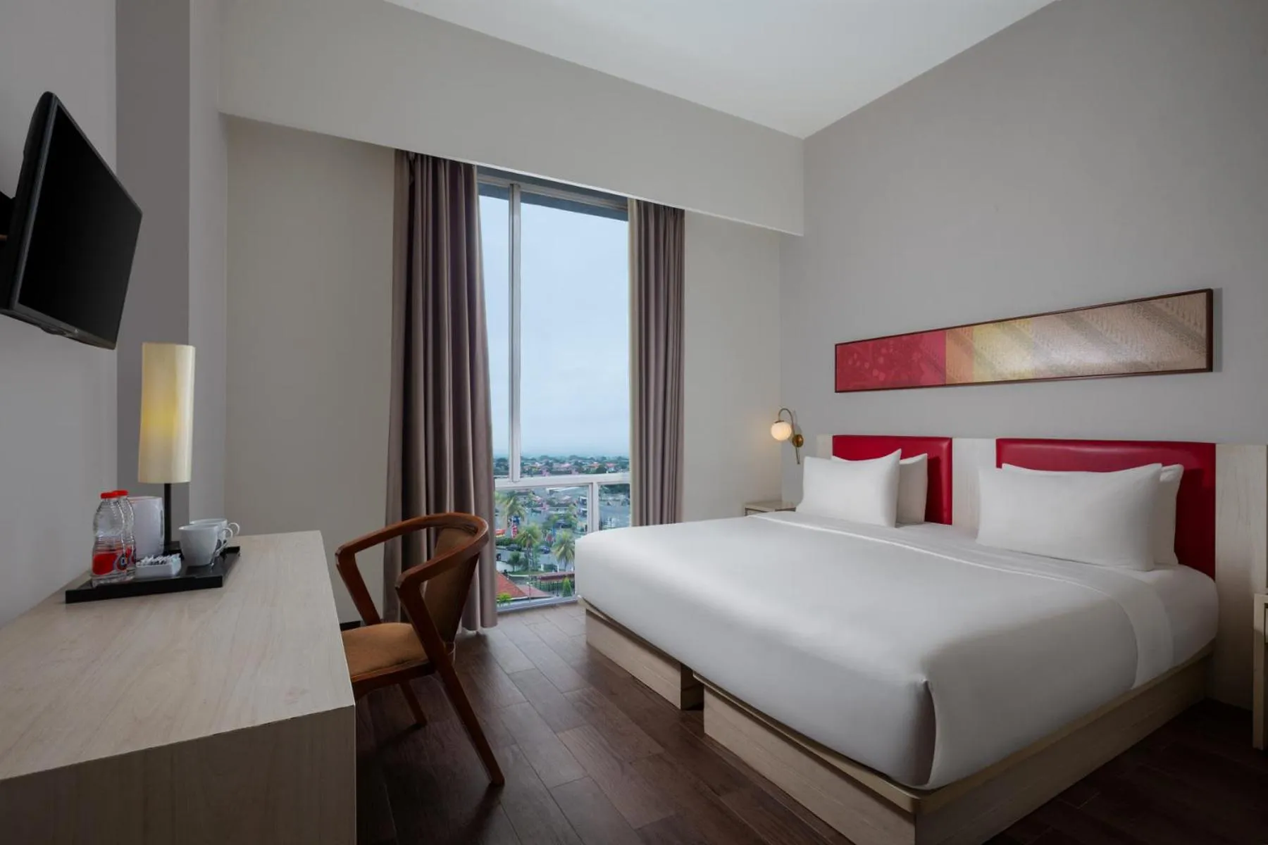 Bed in Amandaru Hotel Pekalongan