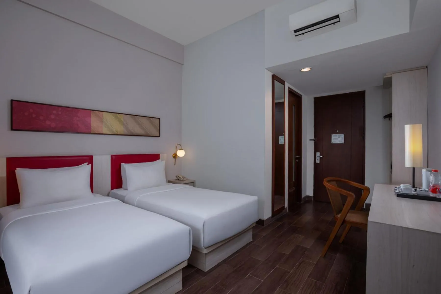 Bed in Amandaru Hotel Pekalongan