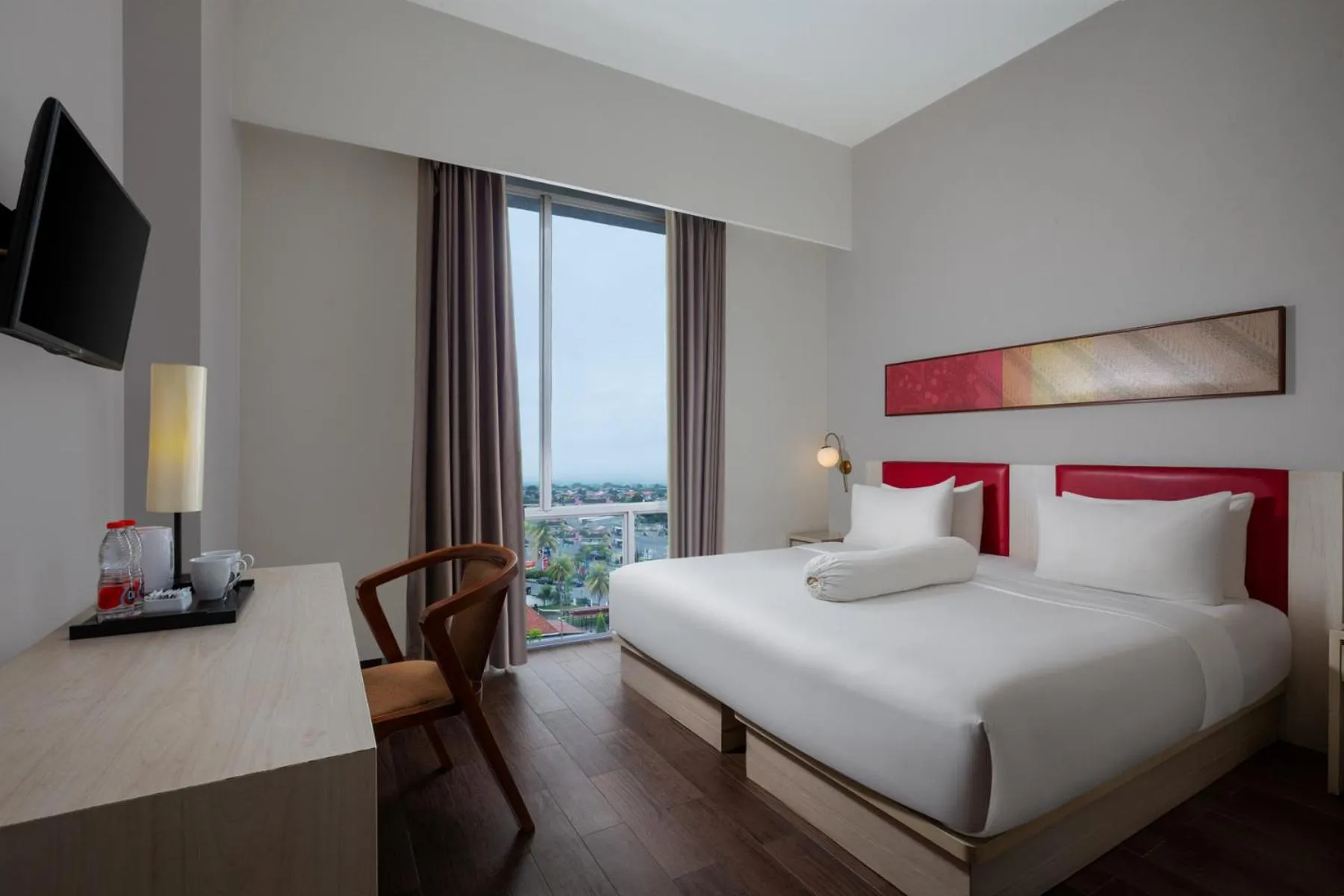 Bed in Amandaru Hotel Pekalongan