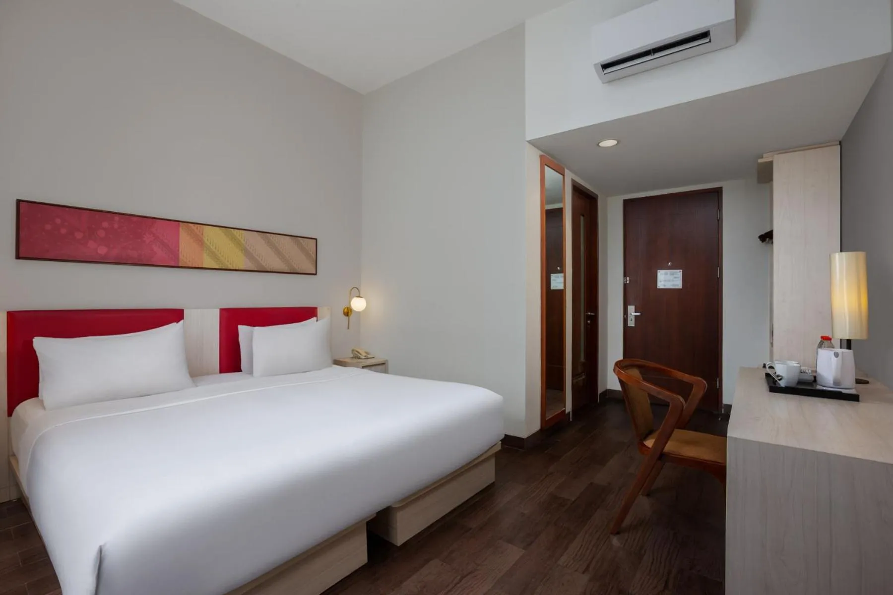 Bed in Amandaru Hotel Pekalongan