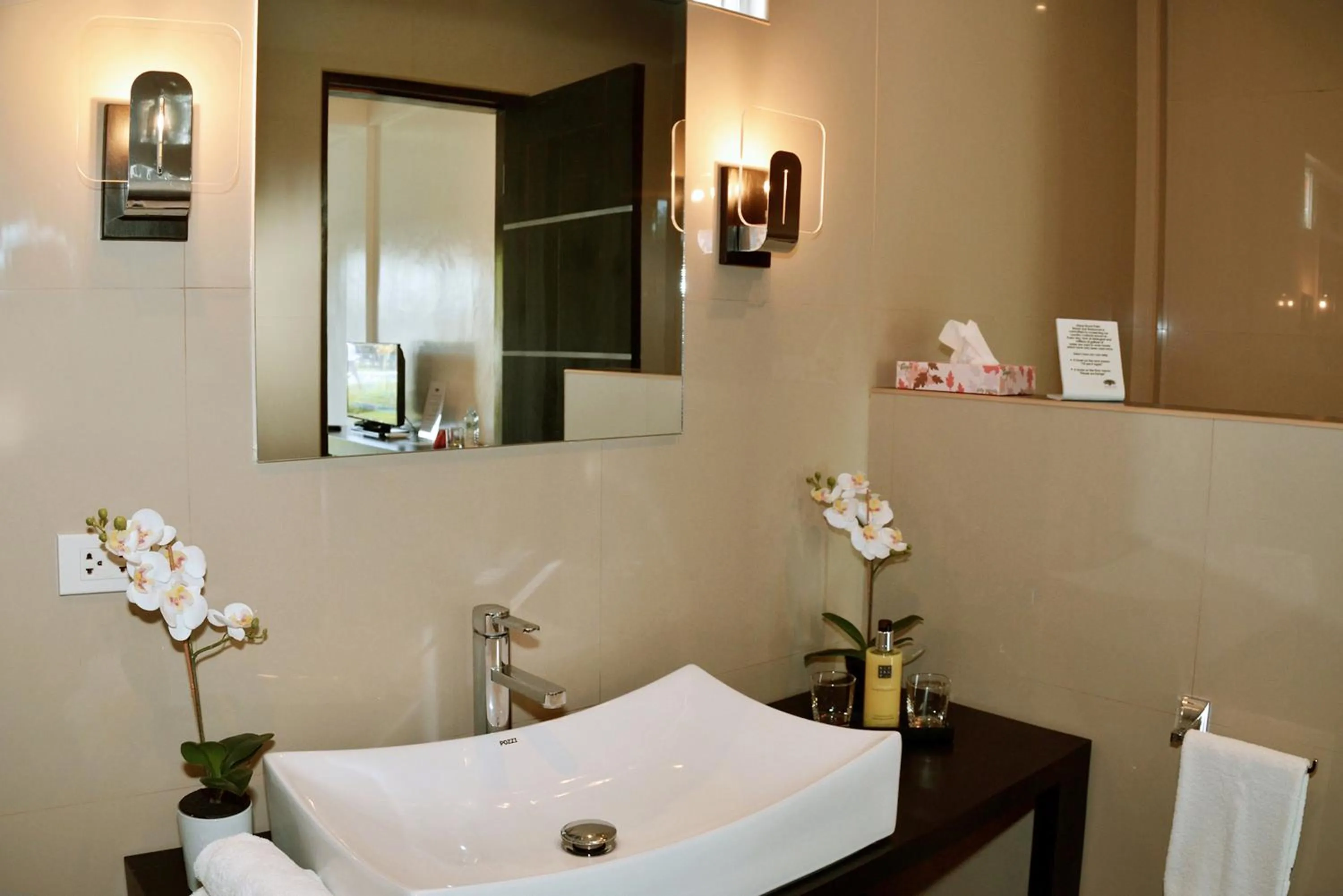 Bathroom in Alona Royal Palm Resort