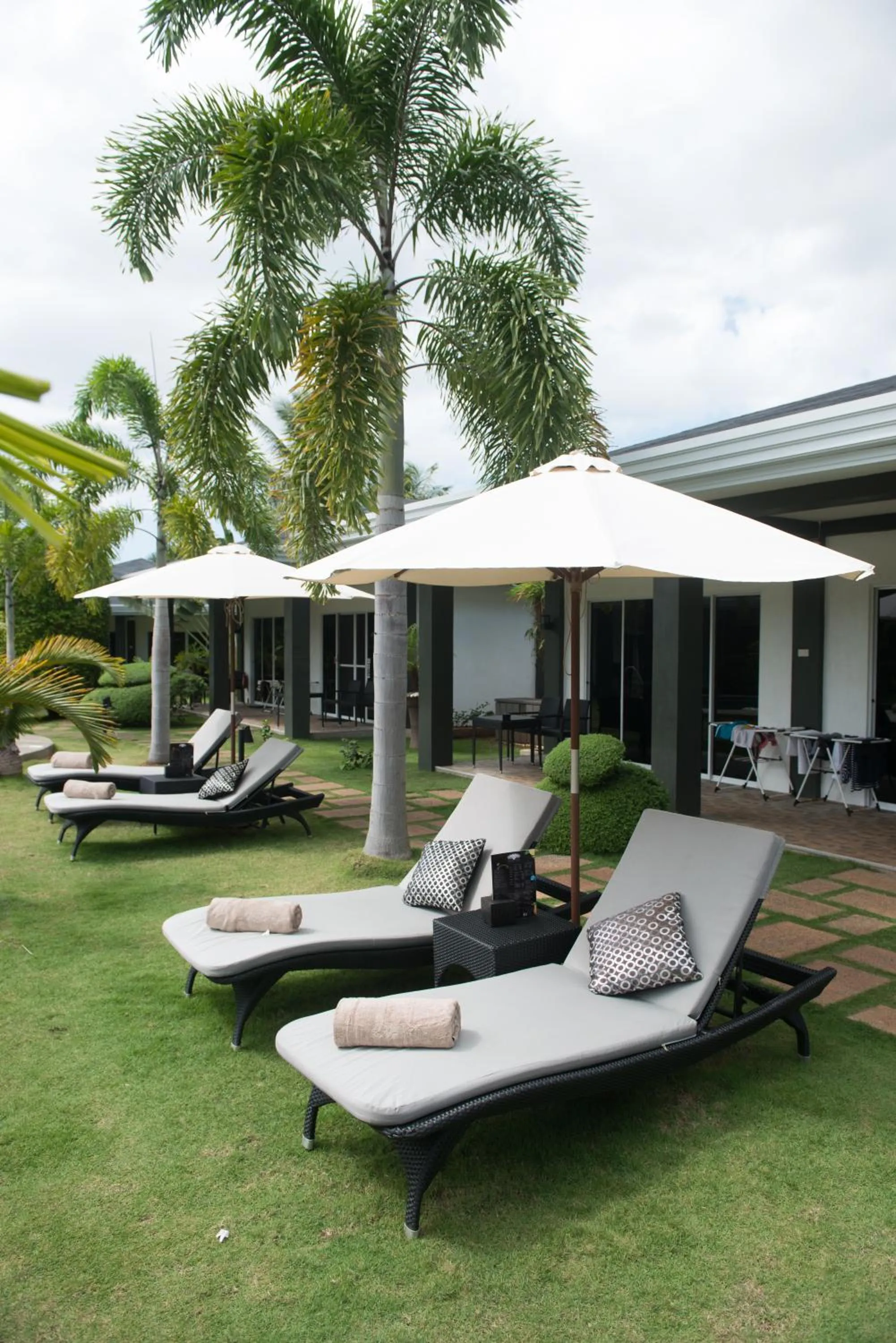 Garden in Alona Royal Palm Resort