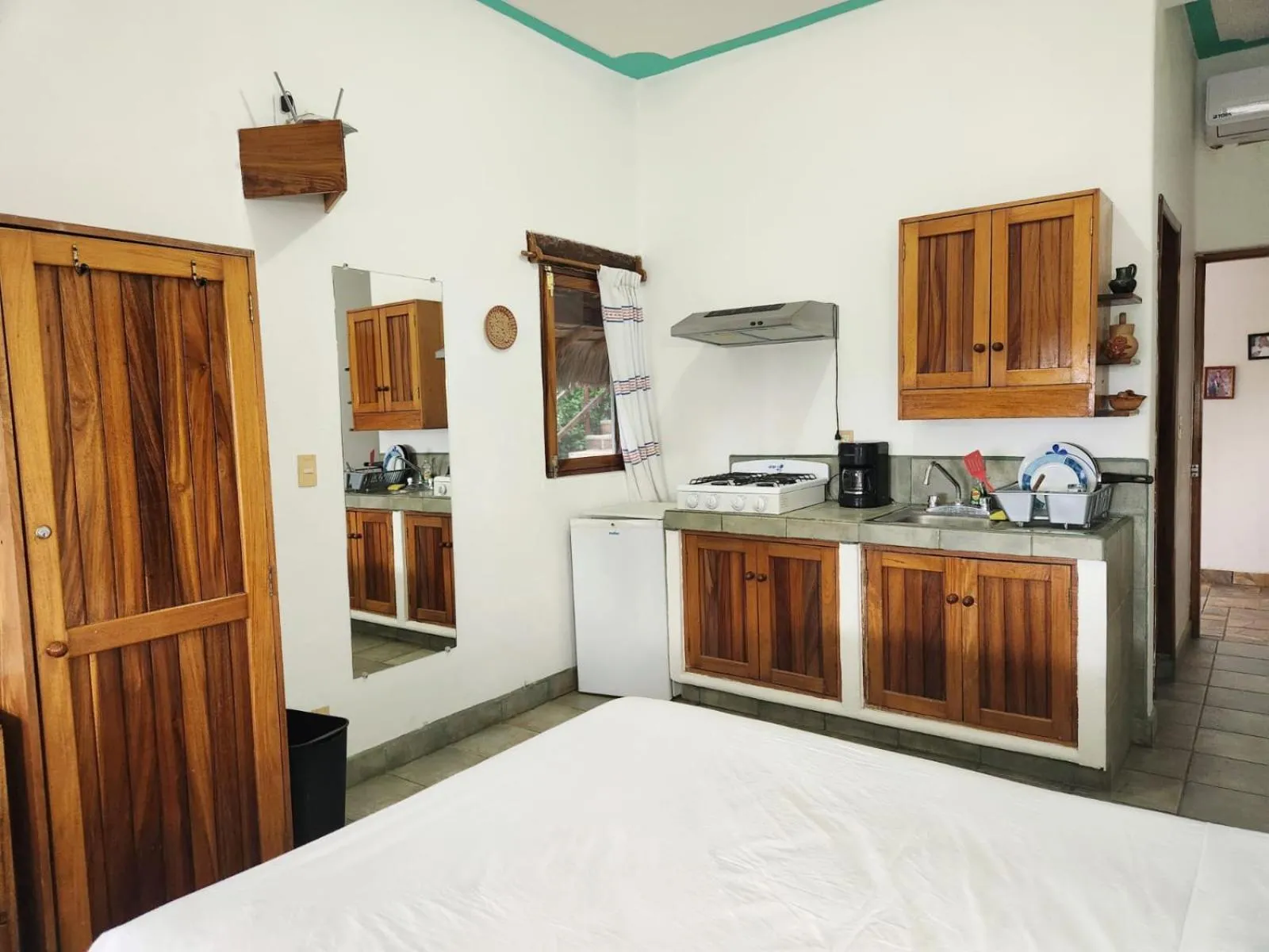 Kitchen or kitchenette in Hotel Buena Vista