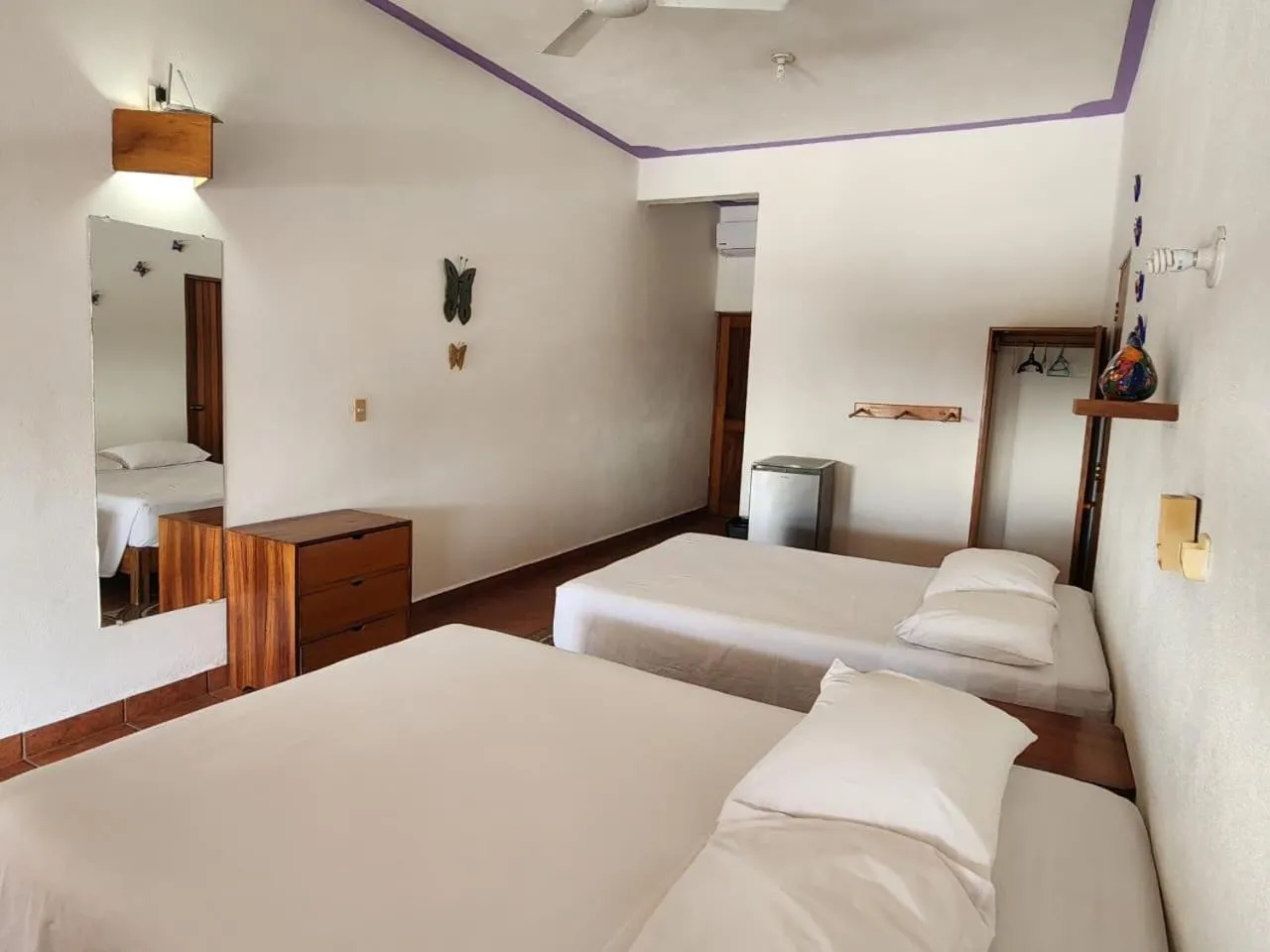 Bed in Hotel Buena Vista