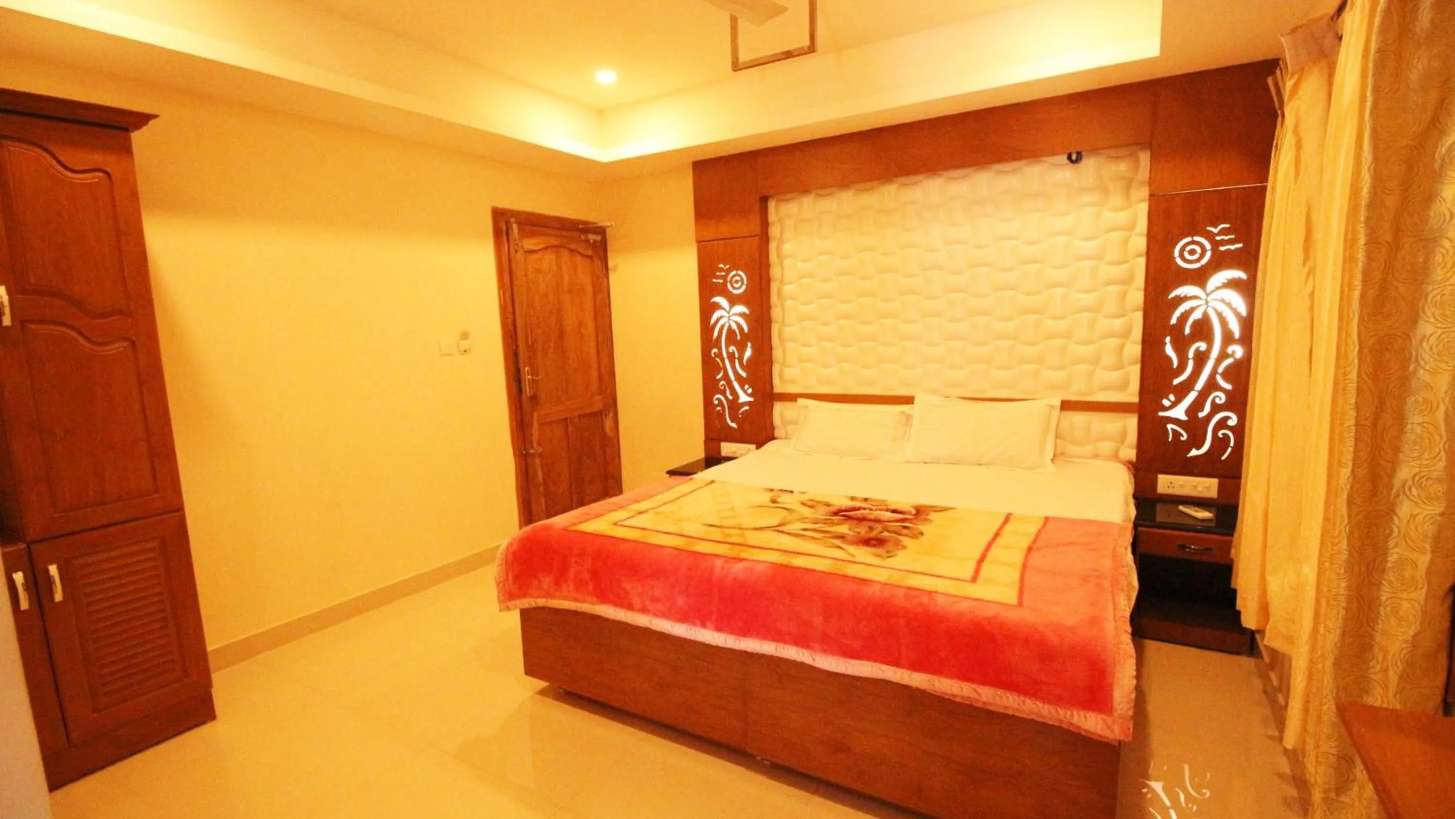 Bed in Kalappura Homestay