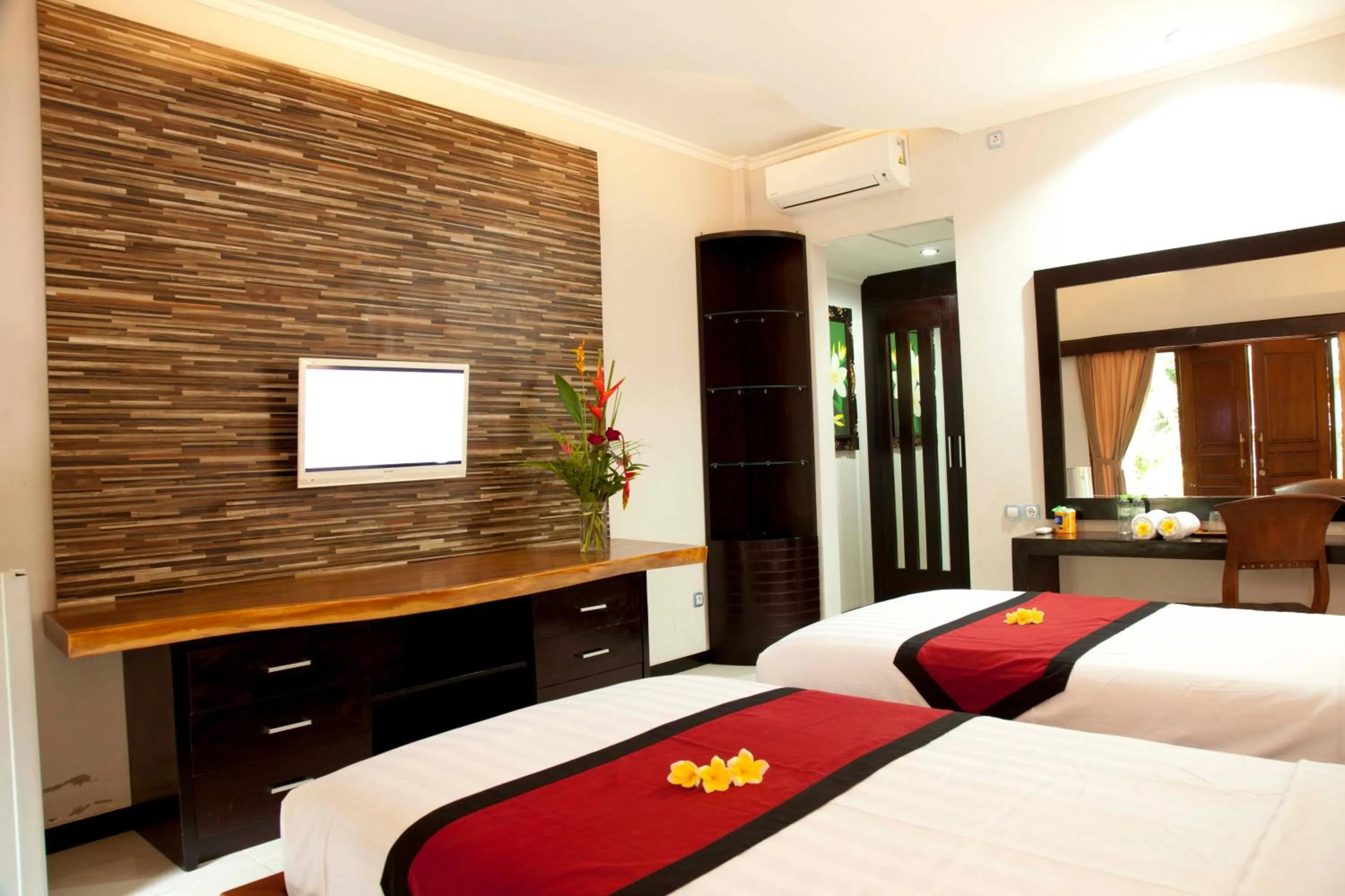 Bed in Jepun Bali Hotel
