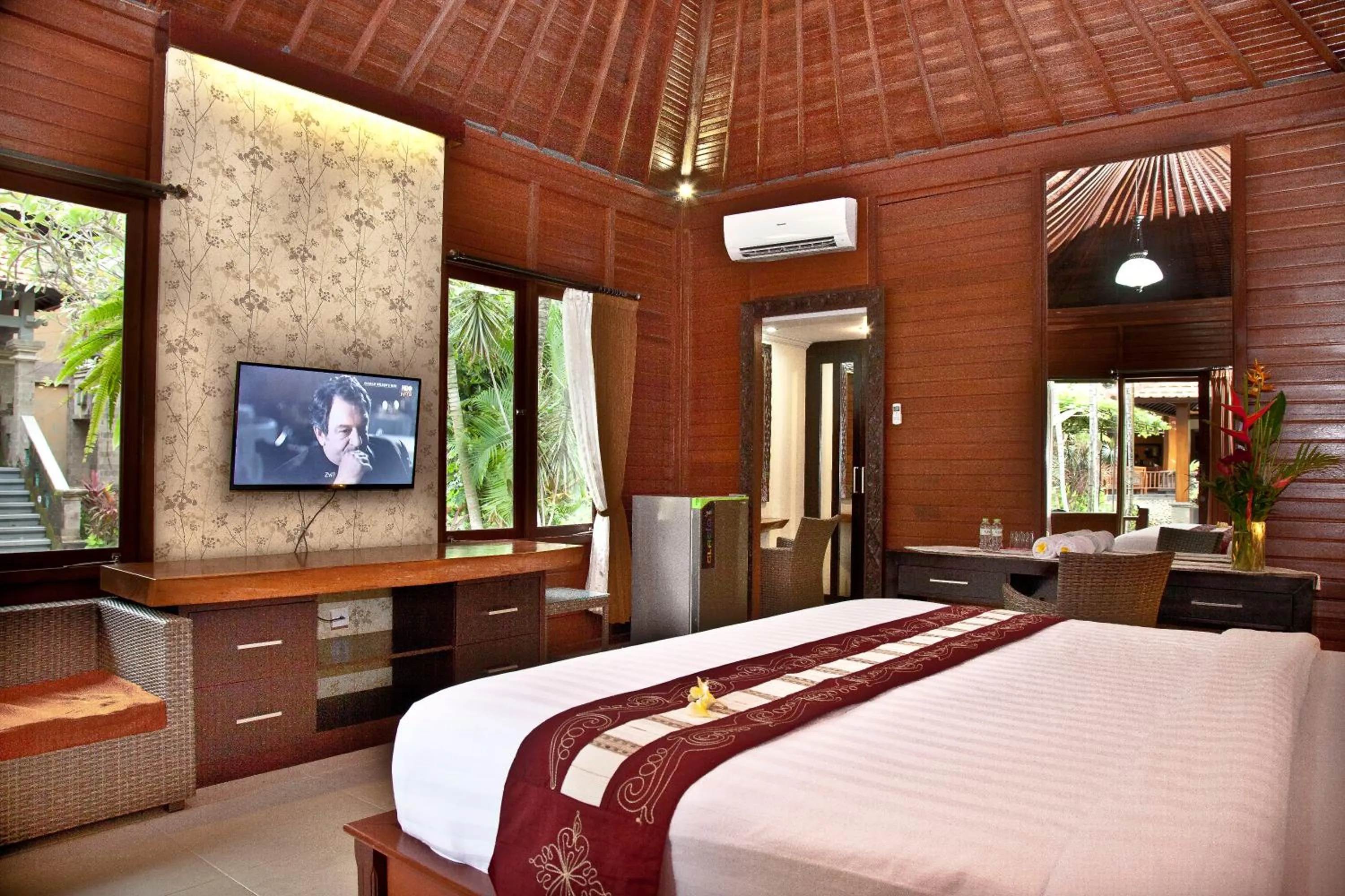 Bed in Jepun Bali Hotel