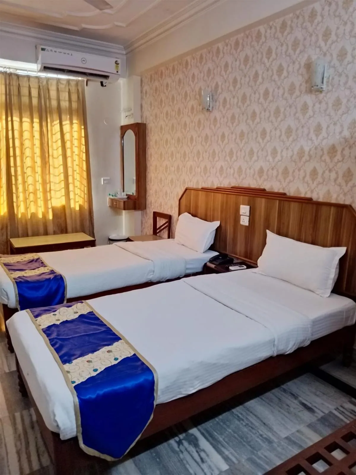Bedroom, Bed in Hotel Priya Palace
