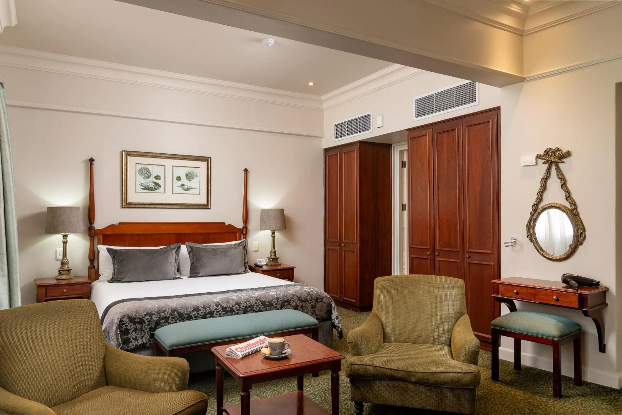 Photo of the whole room, Bed in The Edward