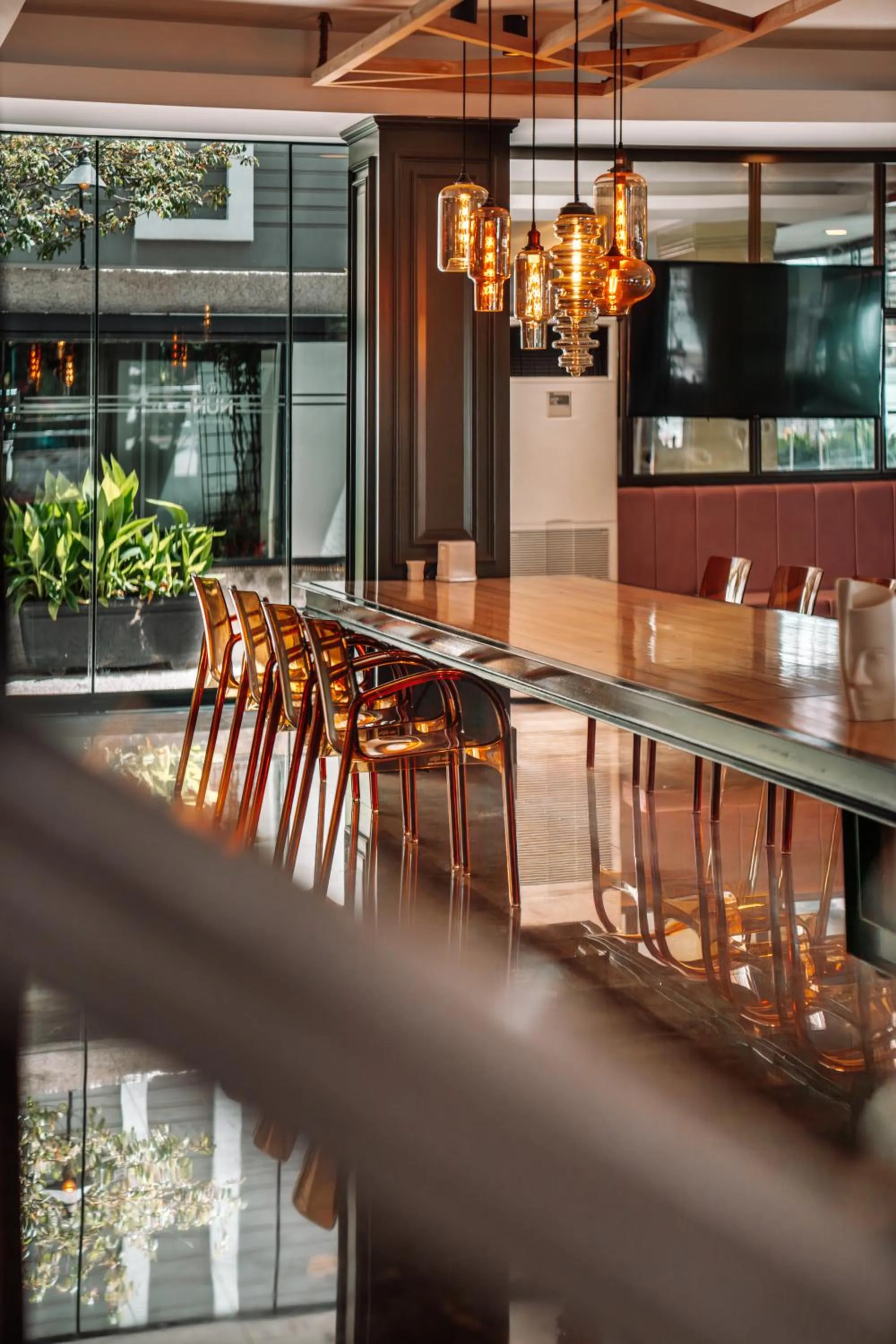 Seating area in Nun Hotel