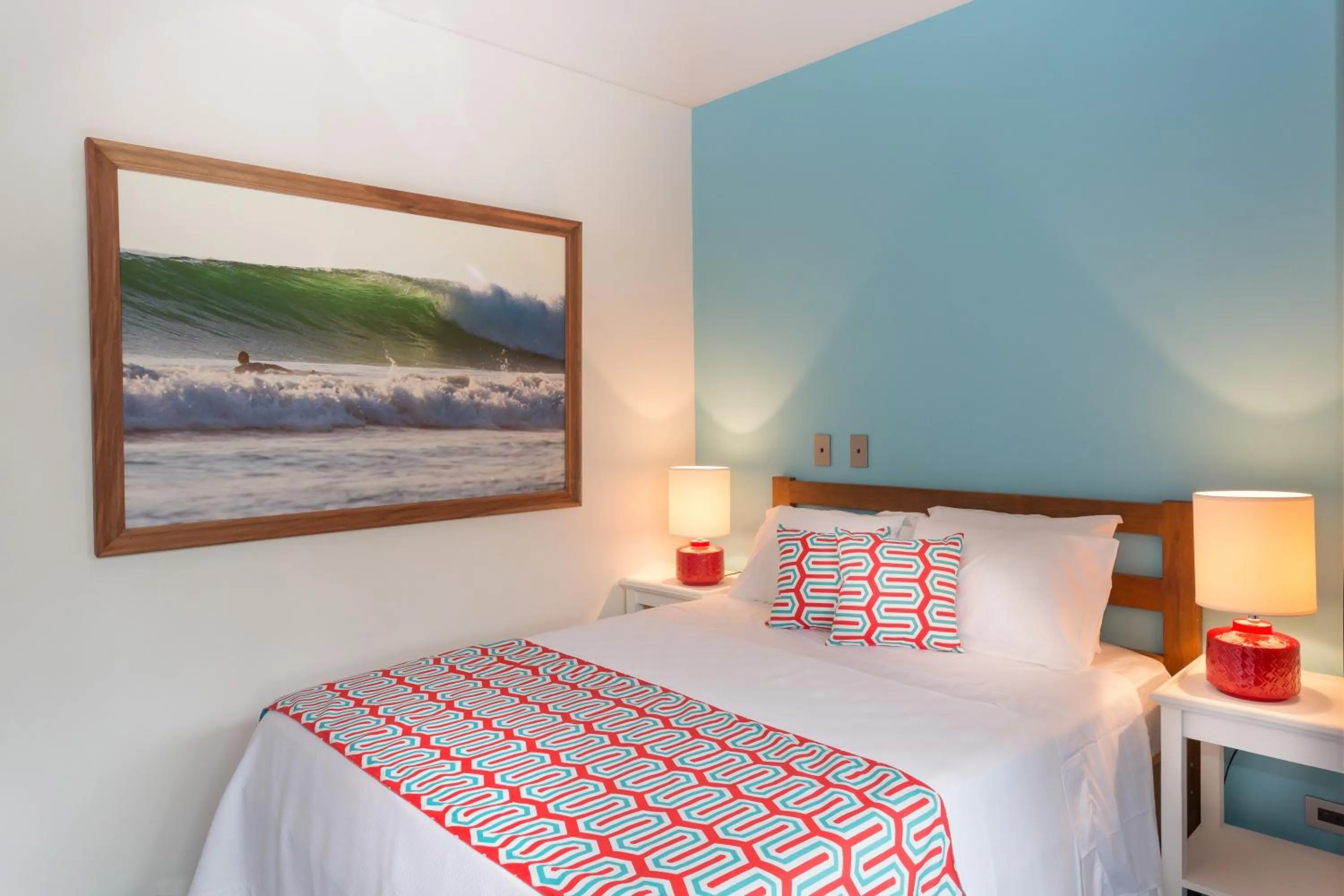 Bed in Olas Verdes Hotel
