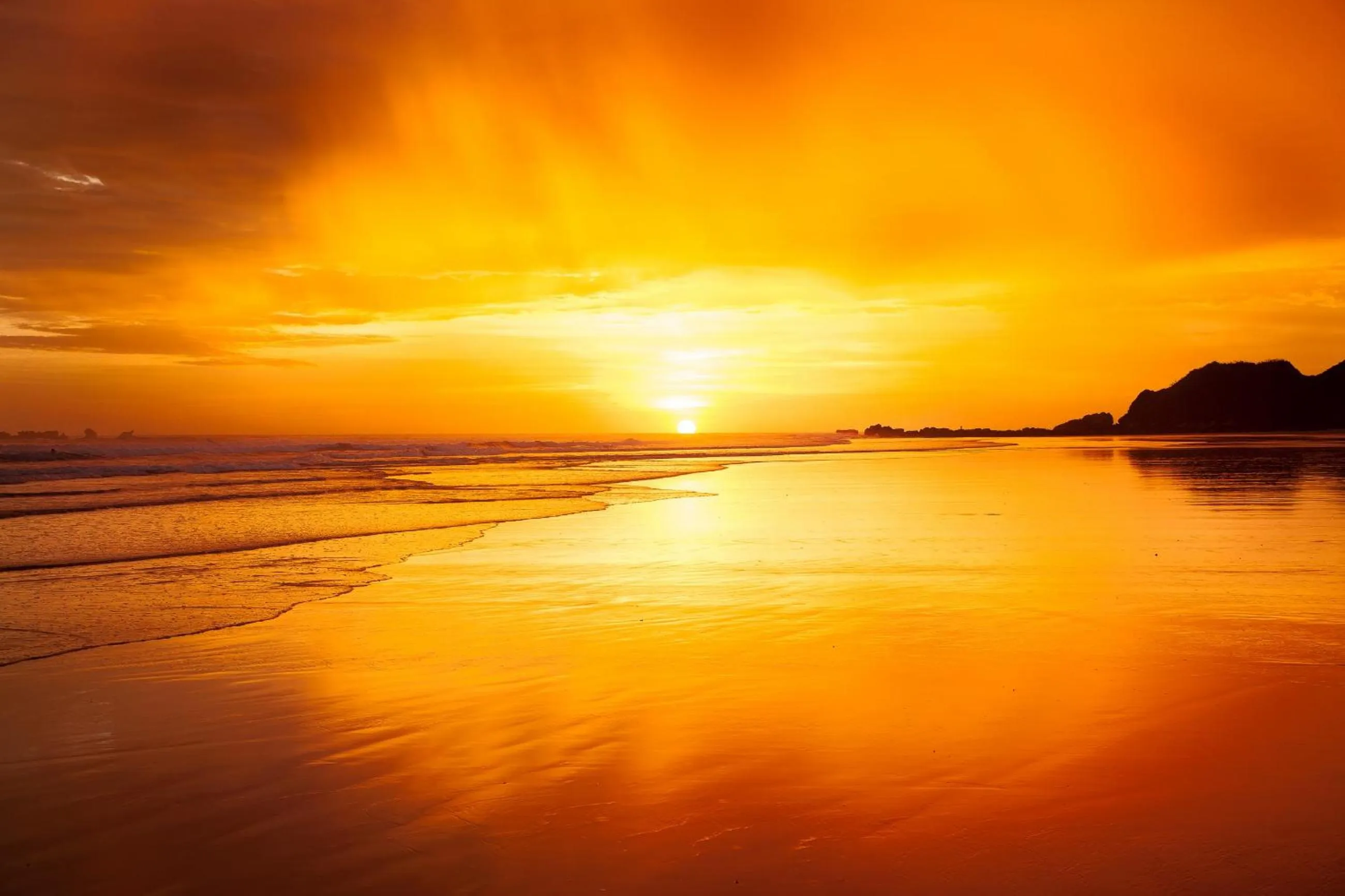 Beach in Olas Verdes Hotel