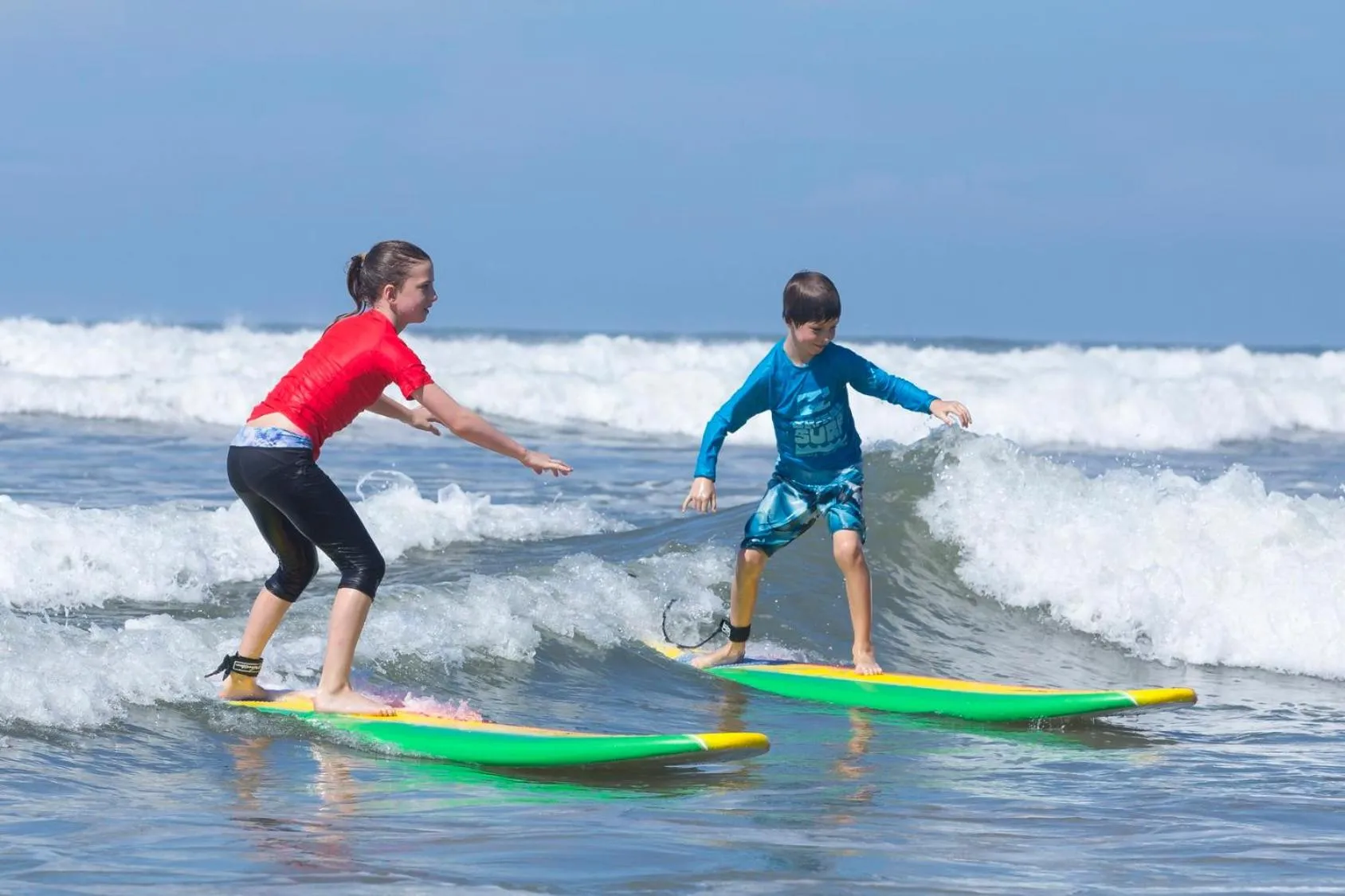 Family in Olas Verdes Hotel