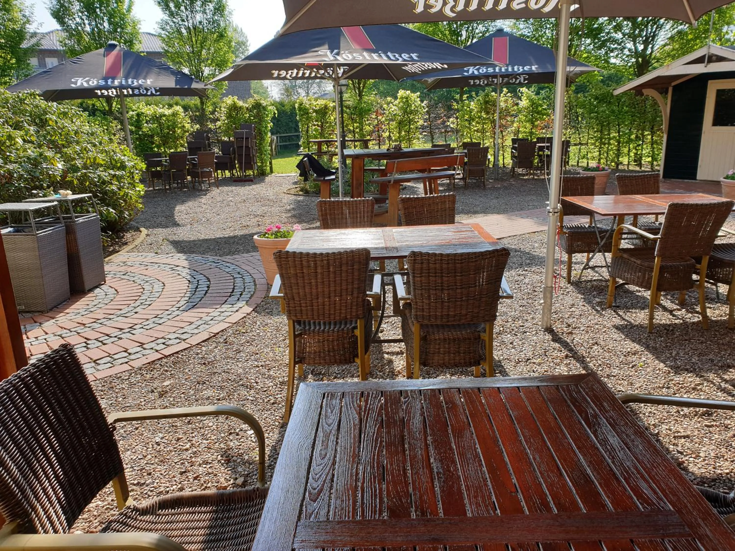 Garden in Hotel Knipper