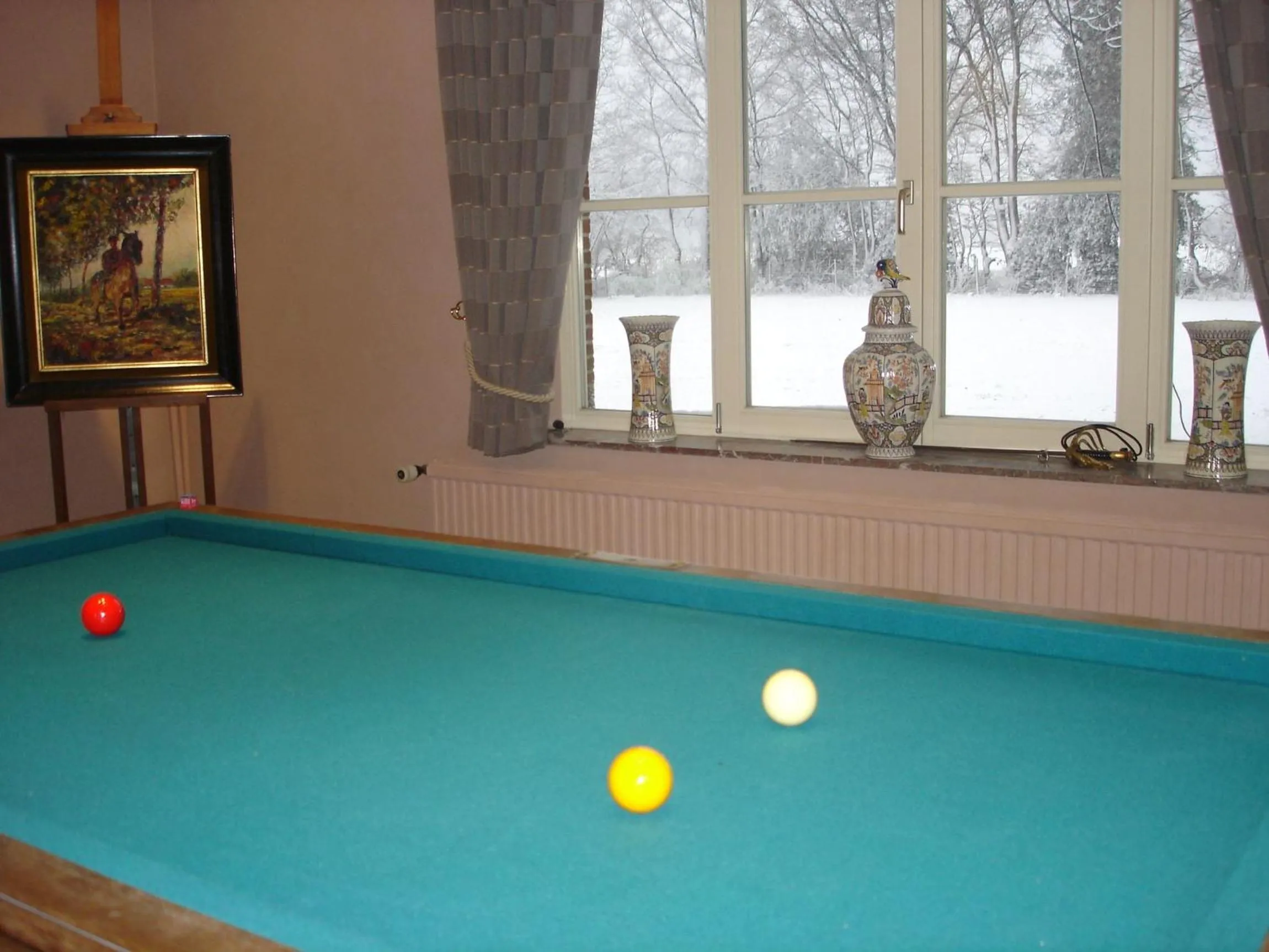 Billiard in B&B Castel 't Haantje