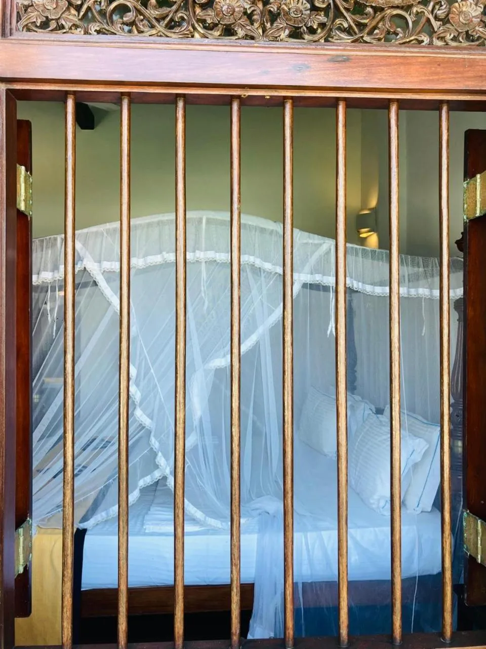 Bed in The Villa Hotel