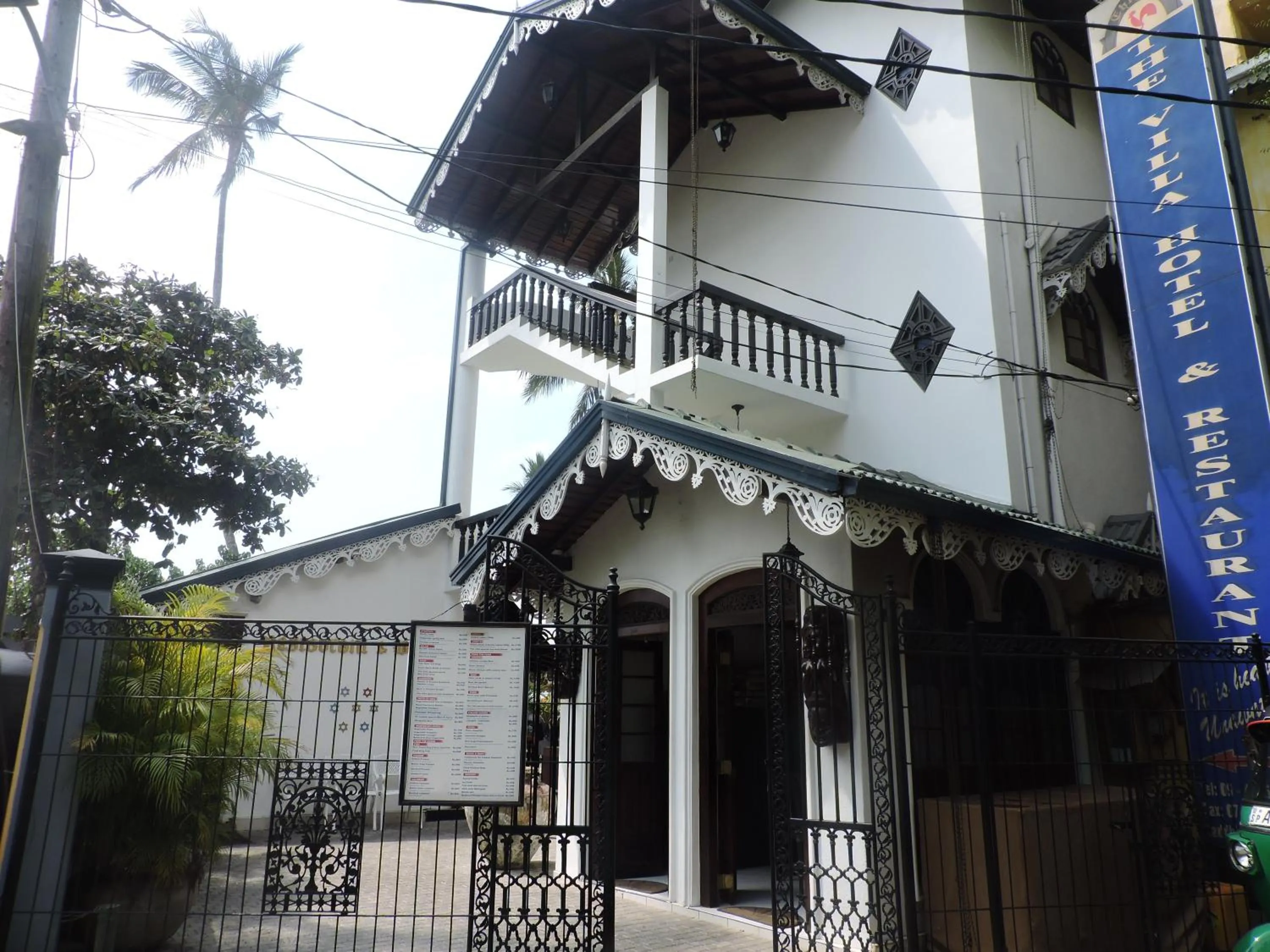 Facade/entrance in The Villa Hotel
