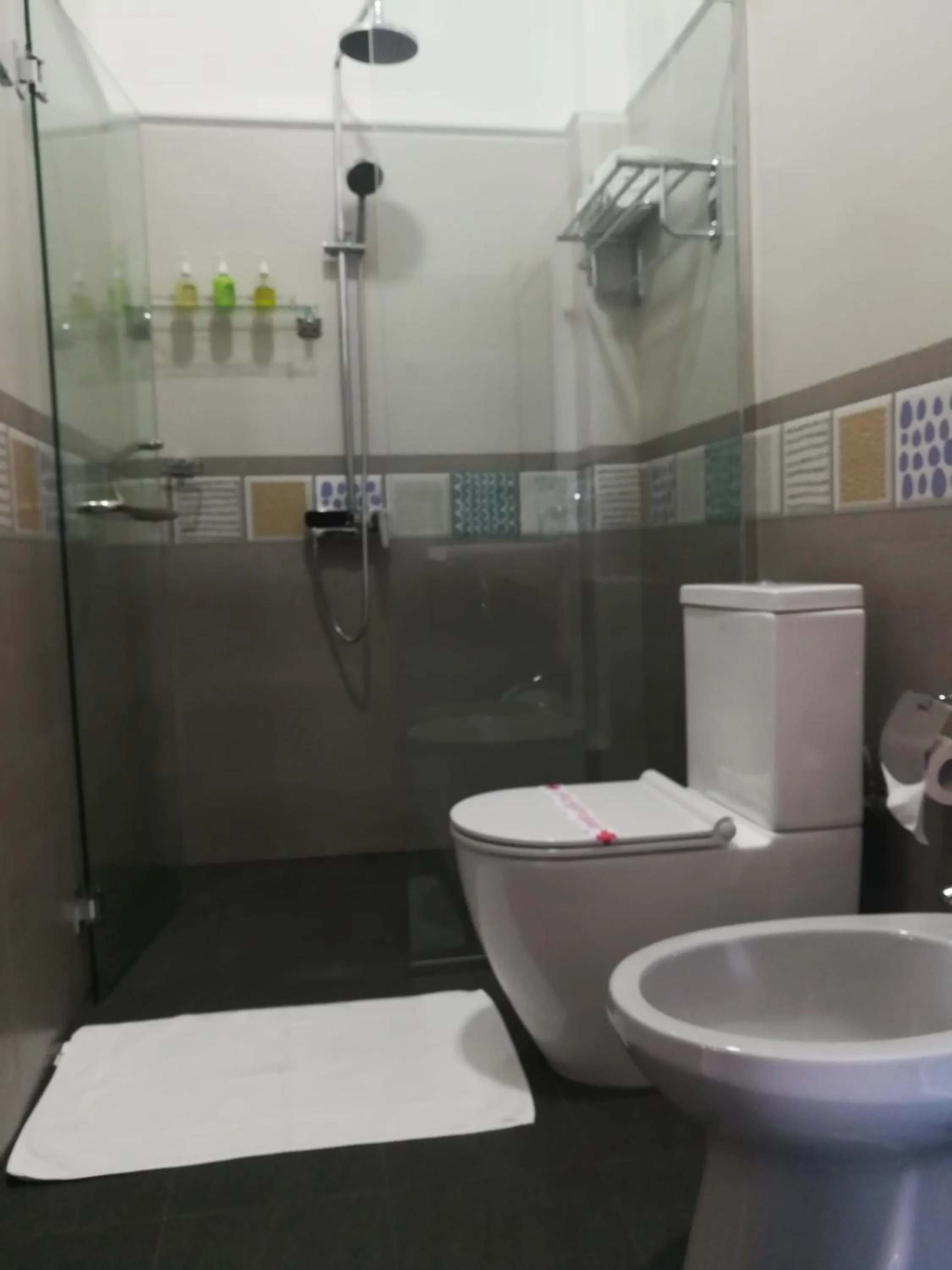 Bathroom in The Villa Hotel