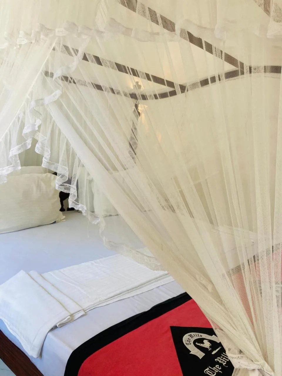 Bed in The Villa Hotel