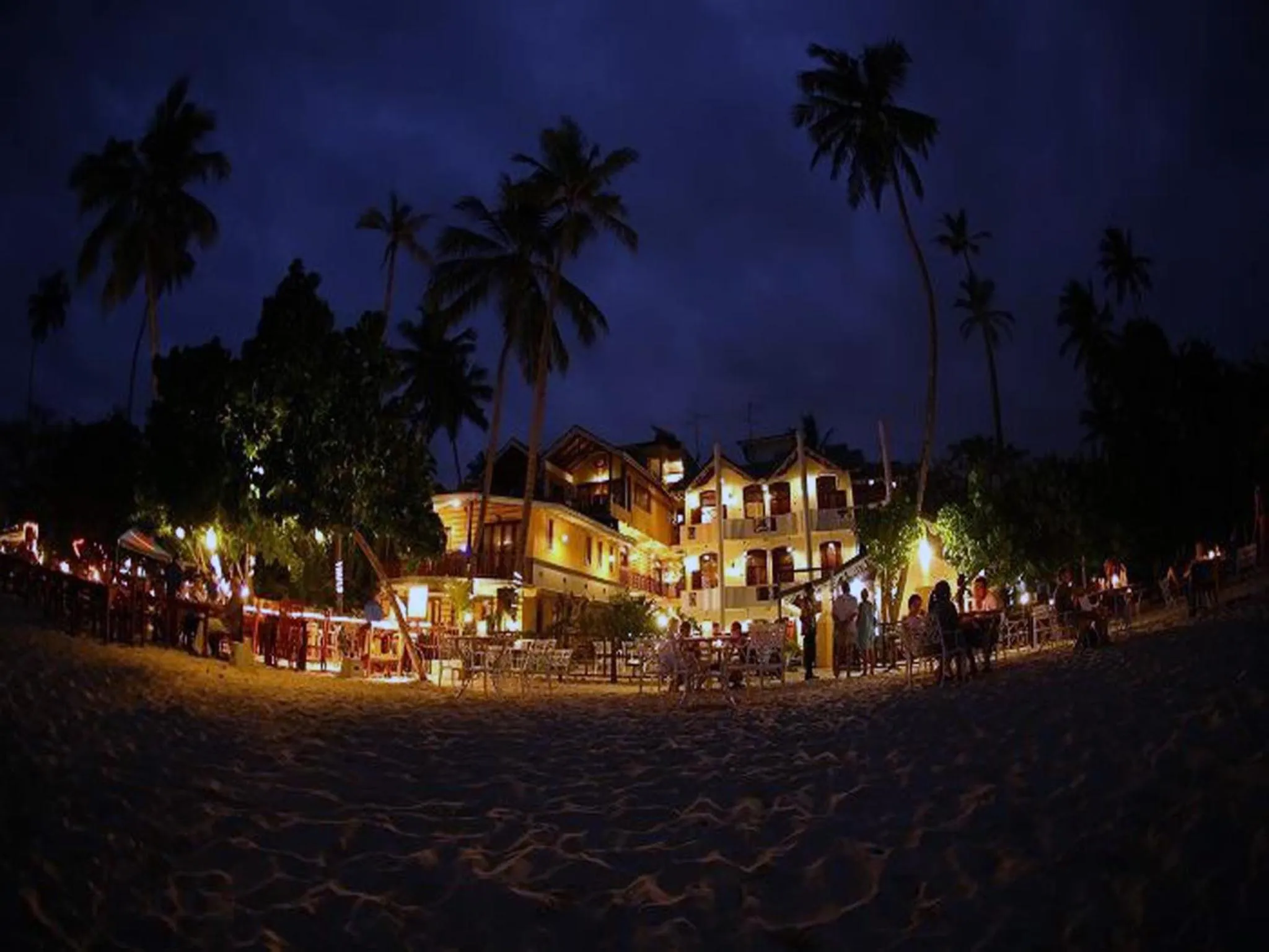 Facade/entrance in The Villa Hotel
