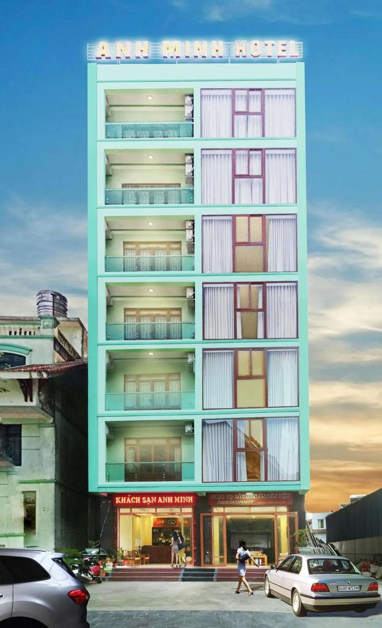 Property building in Anh Minh Hotel