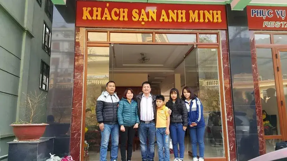 Facade/entrance in Anh Minh Hotel Facade/entrance in Anh Minh Hotel