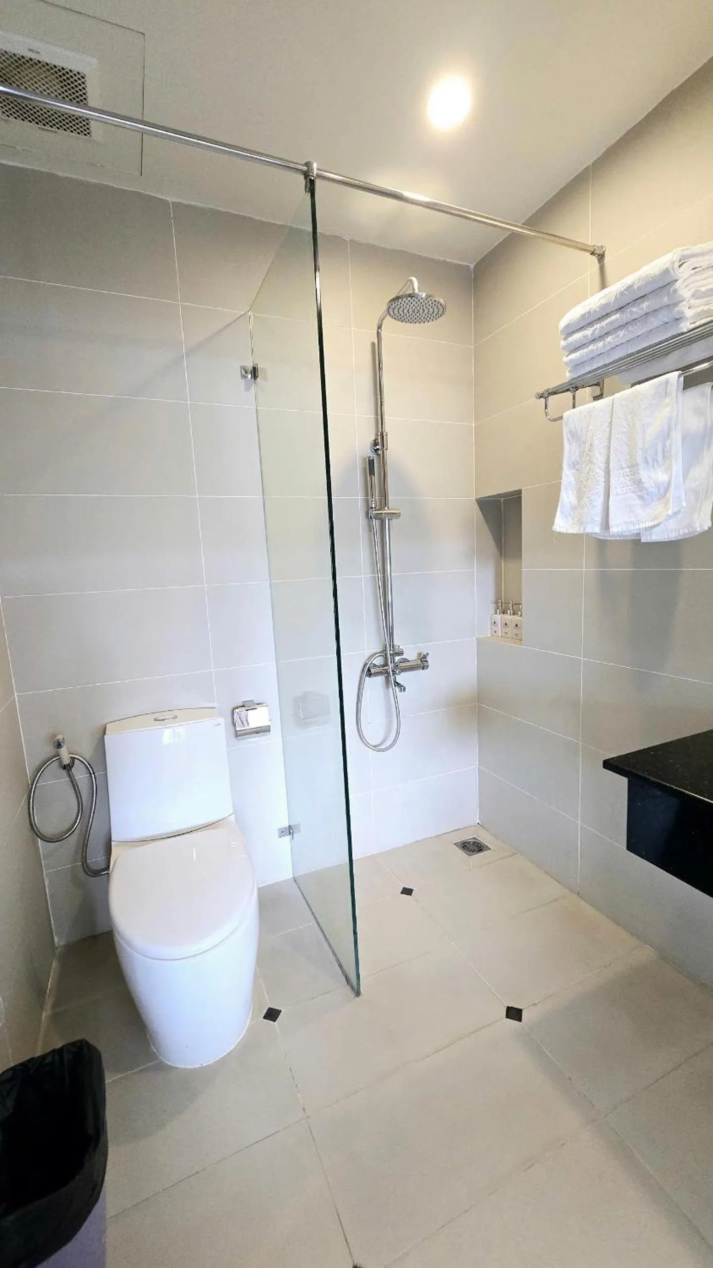 Shower in Praha Hotel