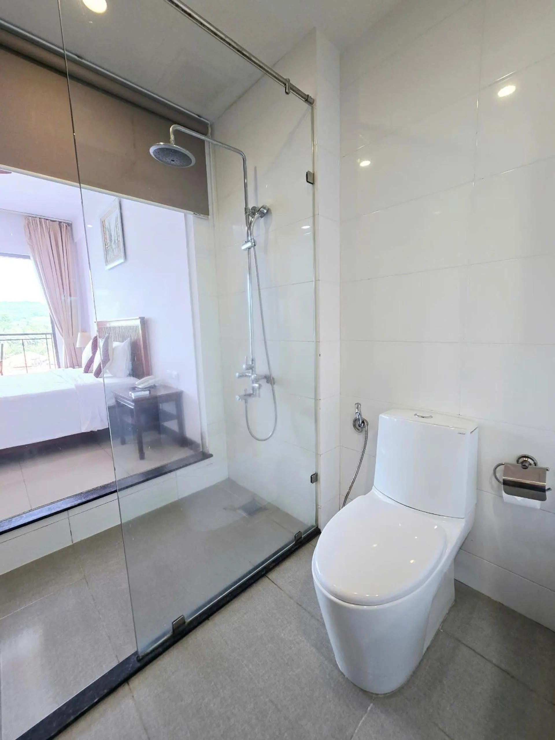 Toilet in Praha Hotel