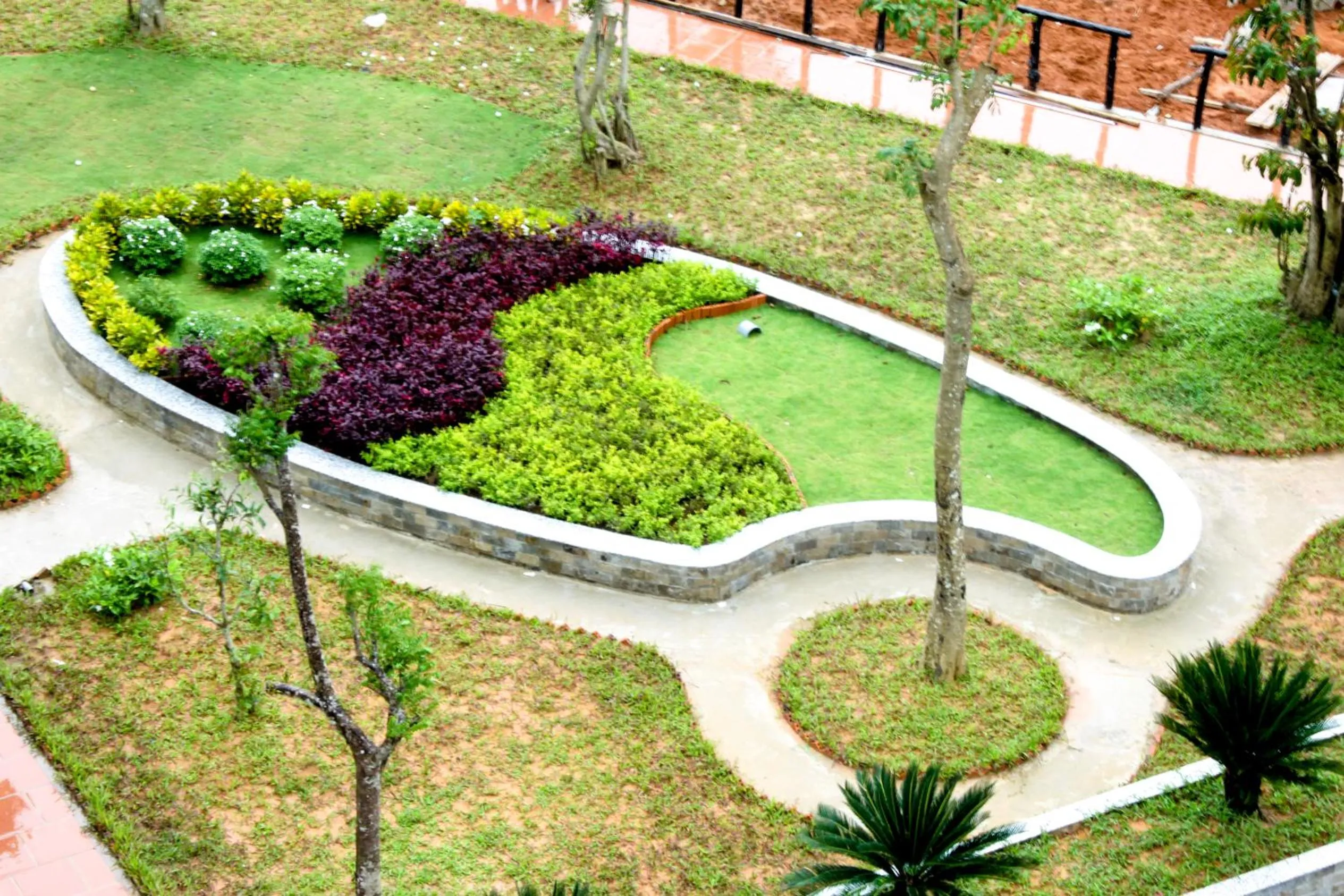 Garden view in Praha Hotel