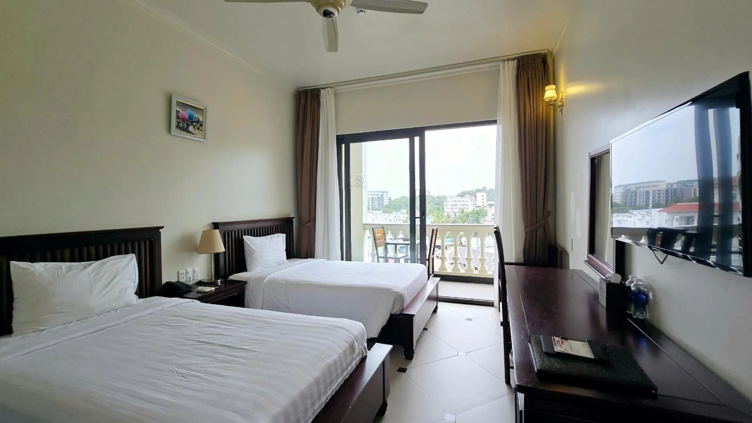 View (from property/room), Bed in Praha Hotel