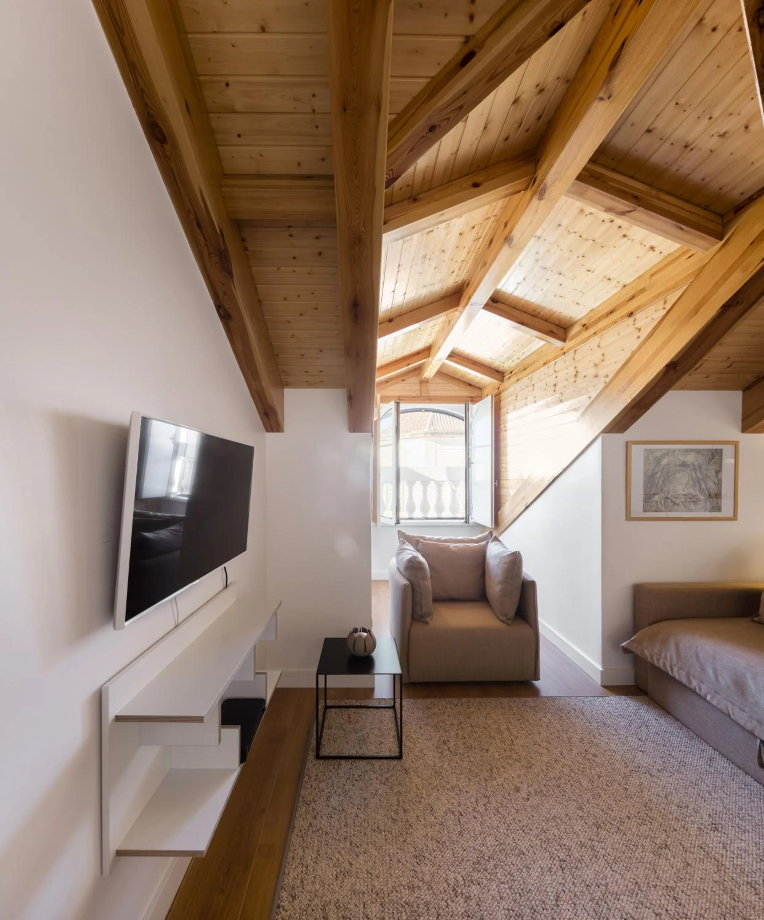 Living room in Lisbon Serviced Apartments - Baixa Castelo