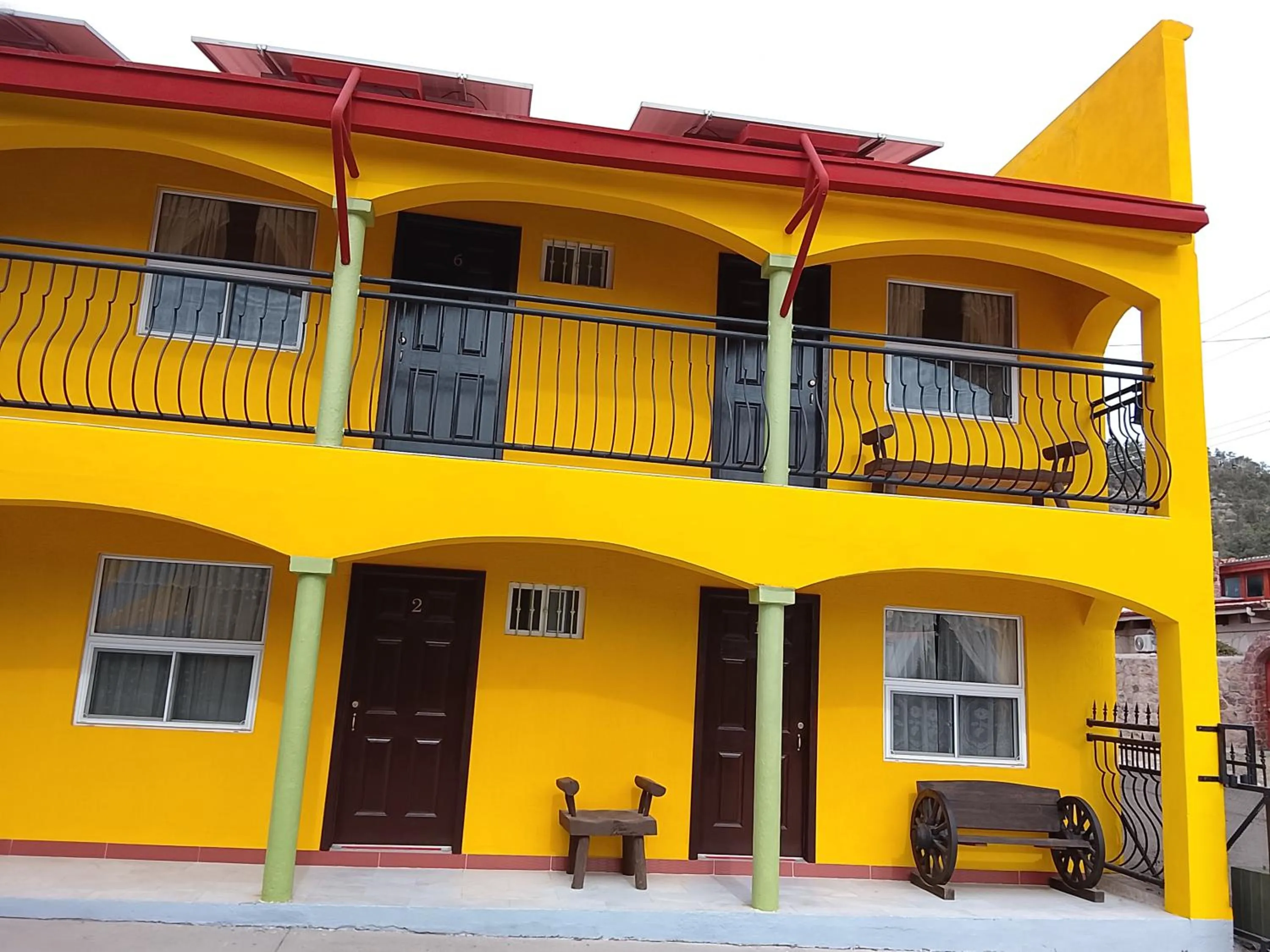 Property building in Hotel Ecológico Temazcal