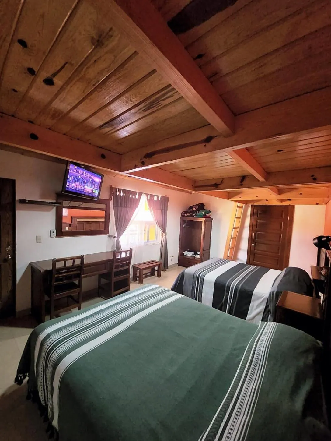 Bed in Hotel Ecológico Temazcal