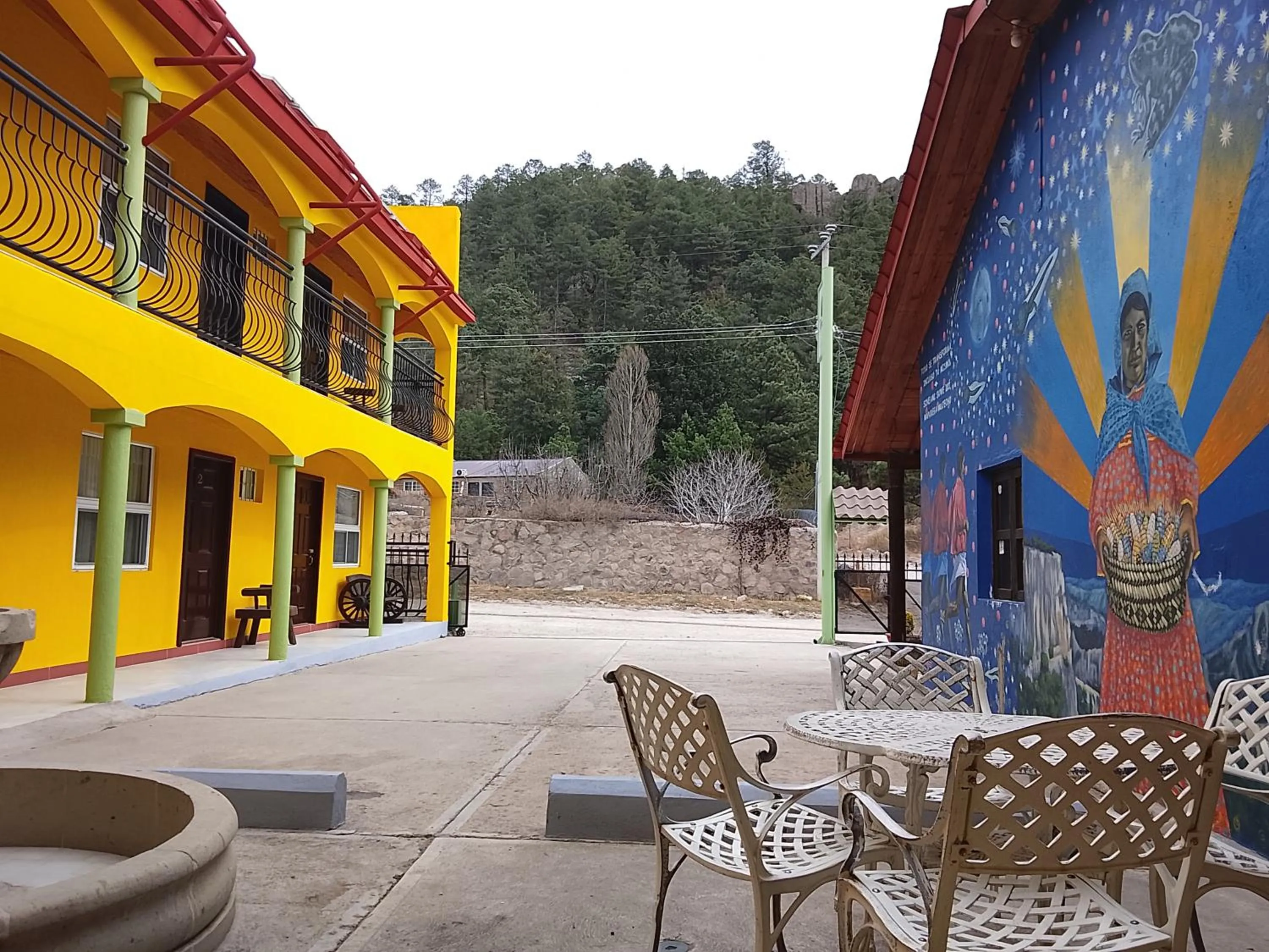 Property building in Hotel Ecológico Temazcal