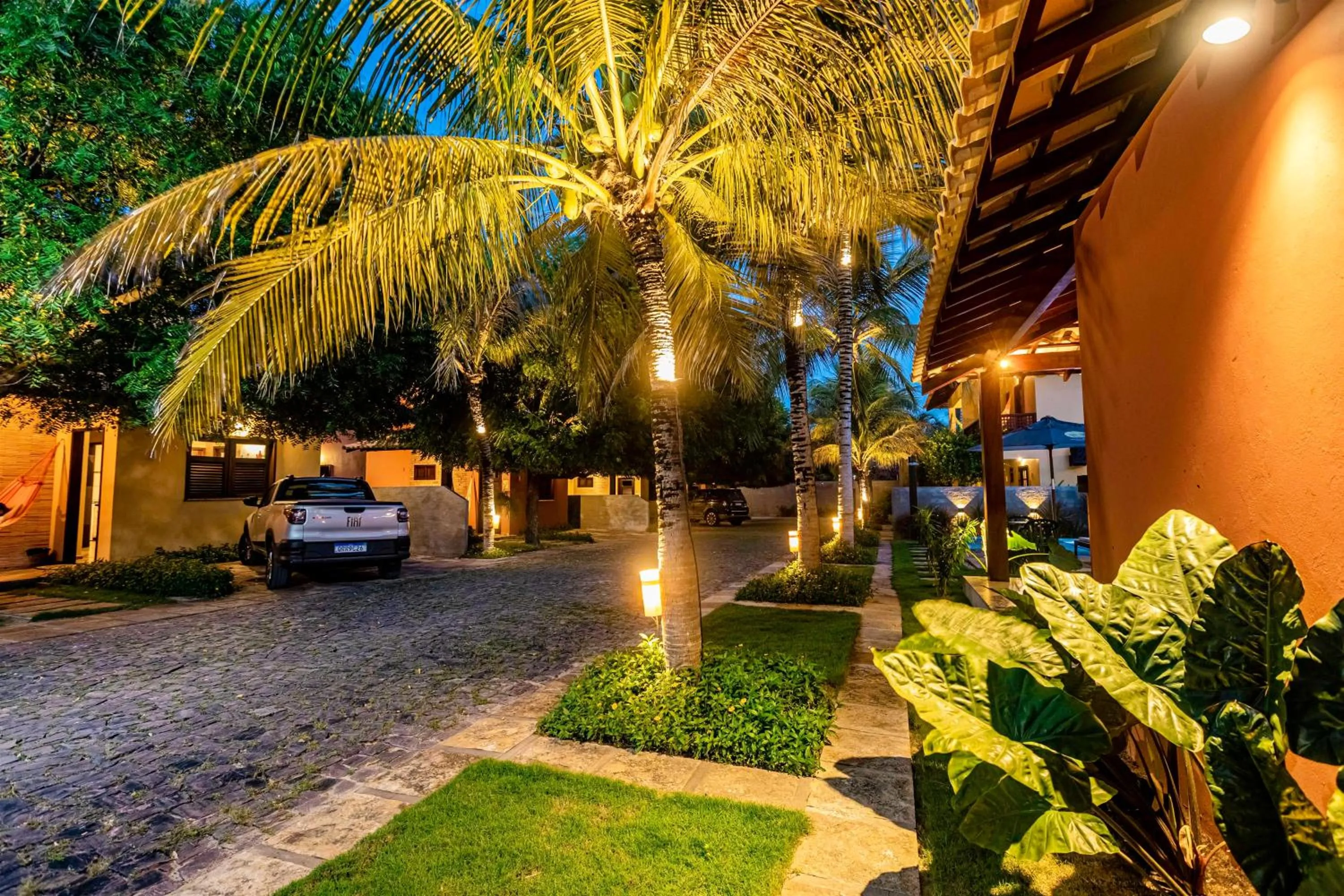 Garden in Sombra do Coqueiro Villas - 150m da Praia