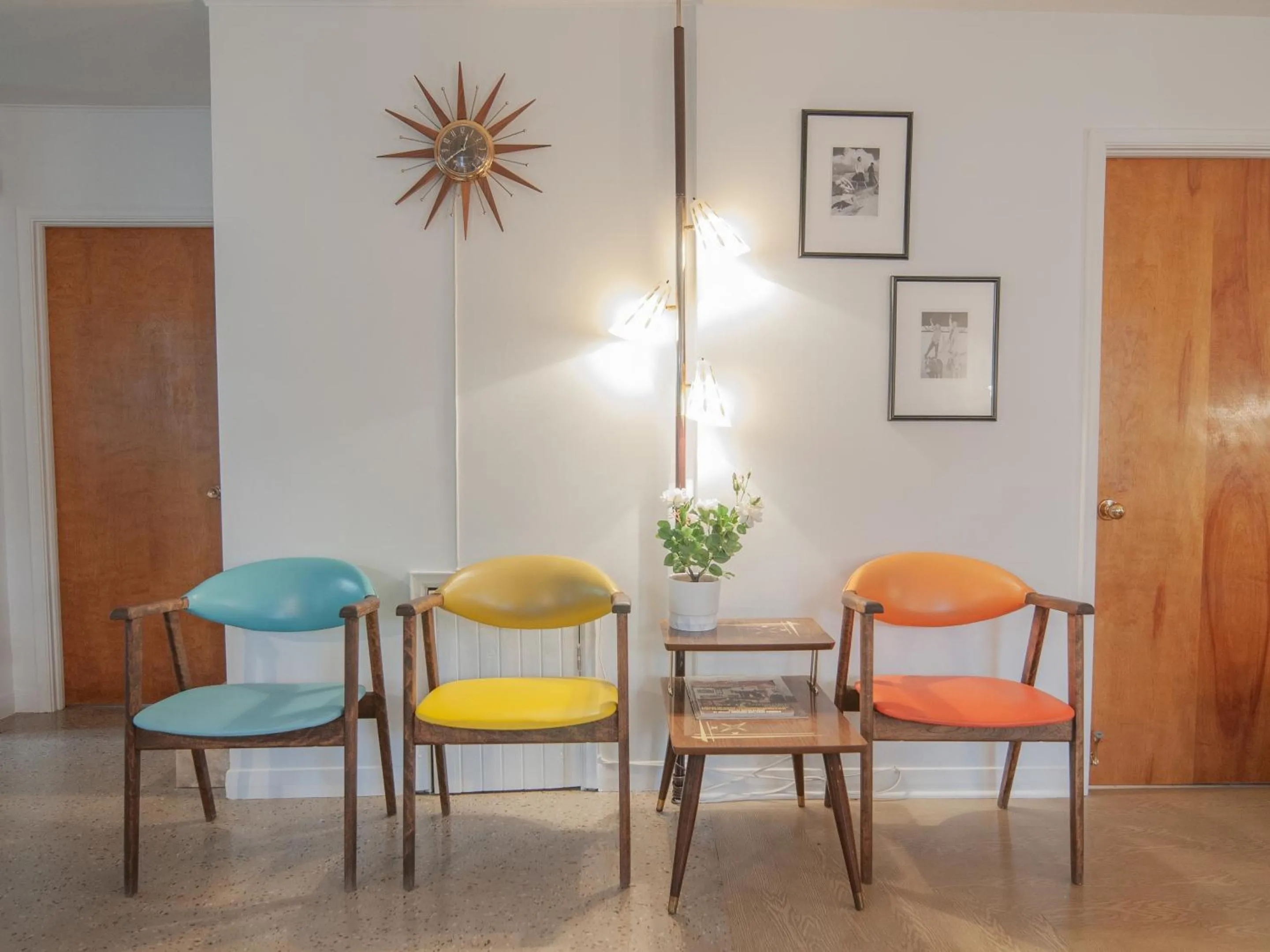 Living room in La Maison Gagnon