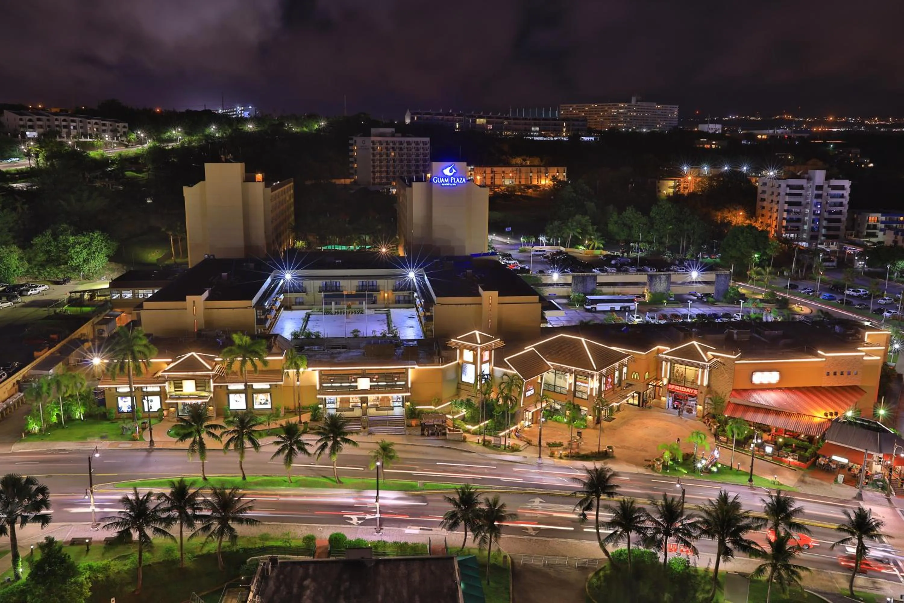 Bird's eye view in Guam Plaza Resort