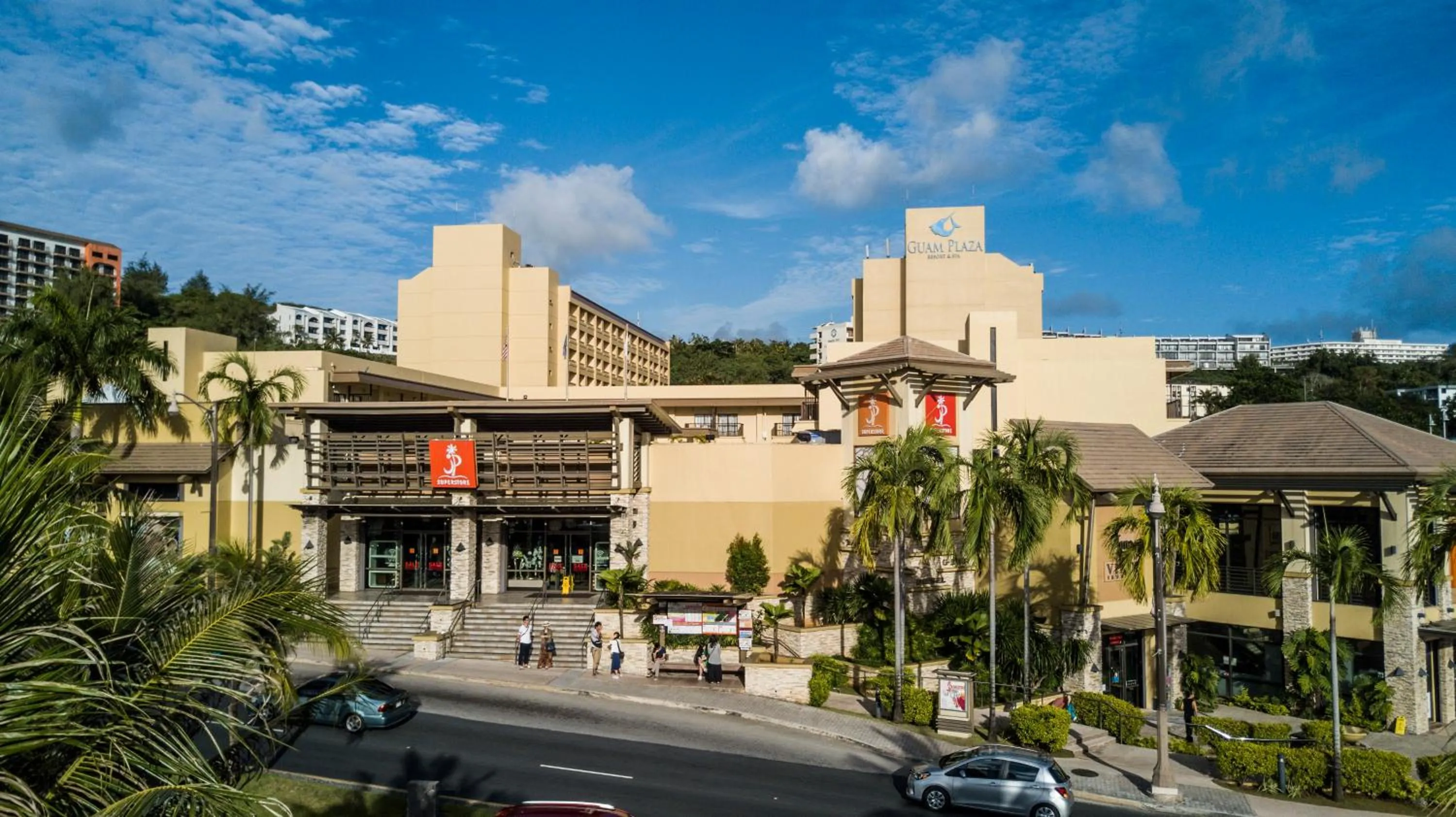 Facade/entrance in Guam Plaza Resort