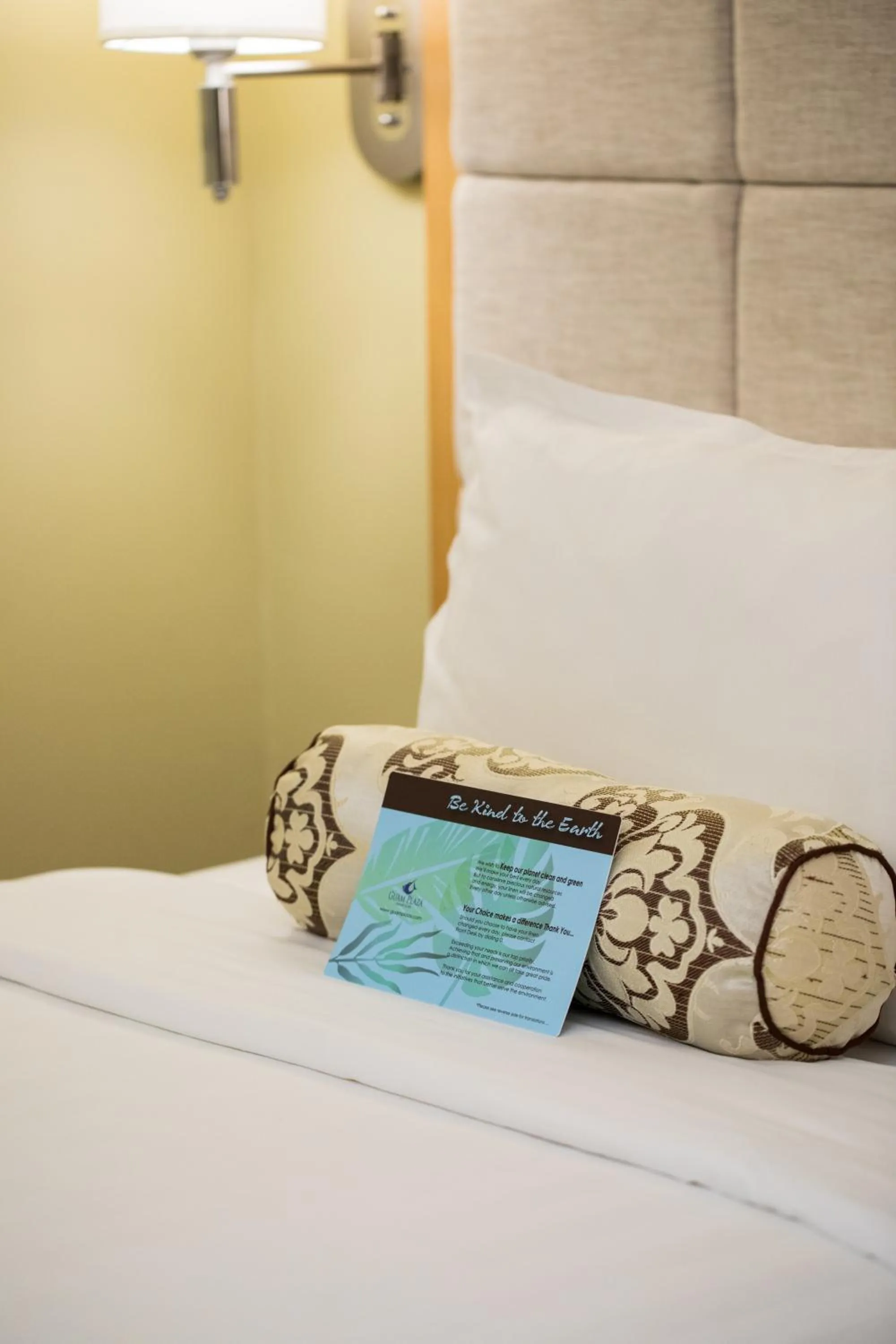 Bed in Guam Plaza Resort