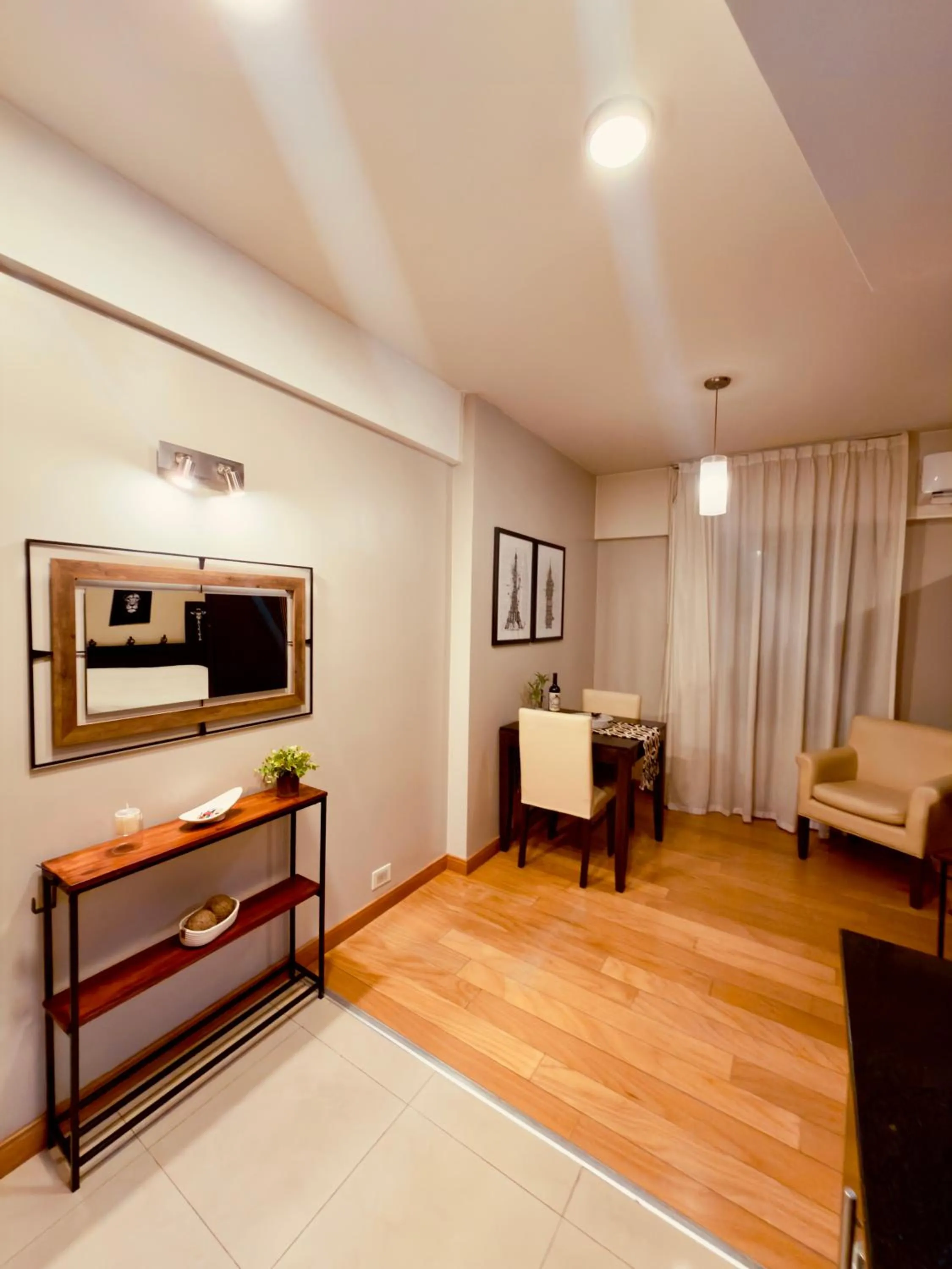 Living room in Del Bono Suites