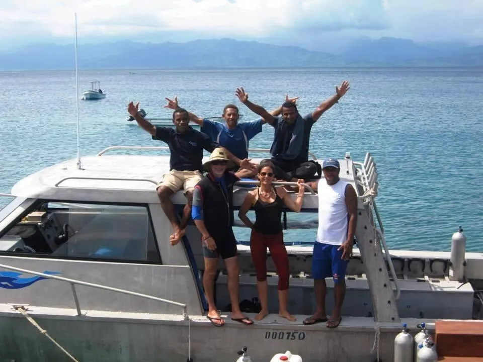 People in Naveria Heights Lodge