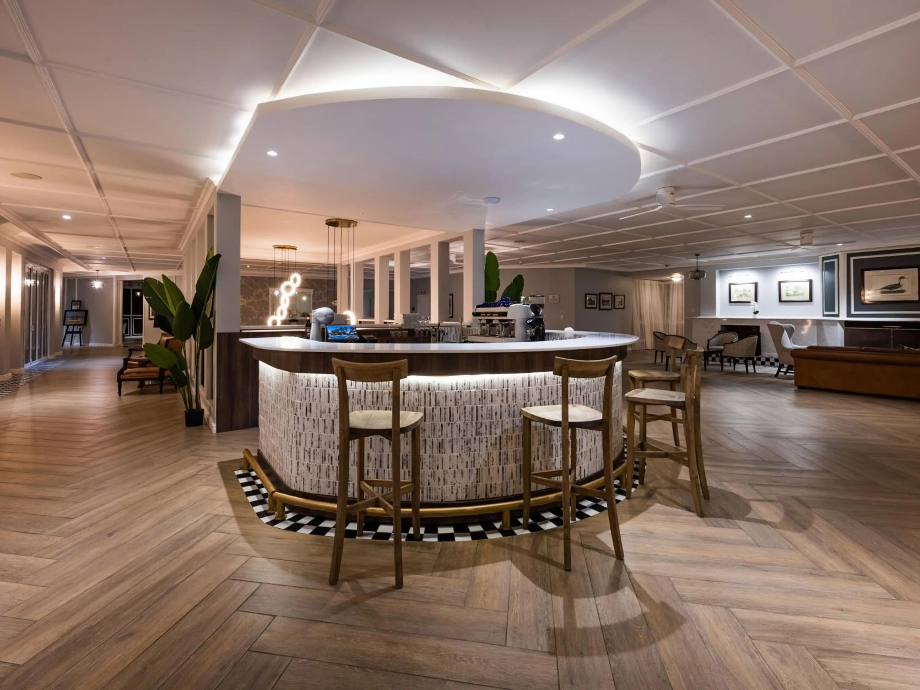 Seating area in ANEW Resort Wilderness Garden Route