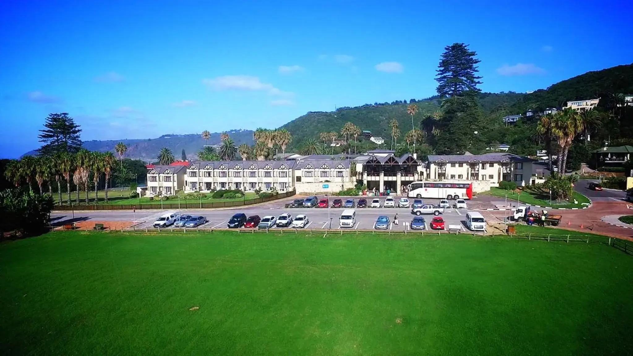Garden view in The Wilderness Hotel Garden view in The Wilderness Hotel