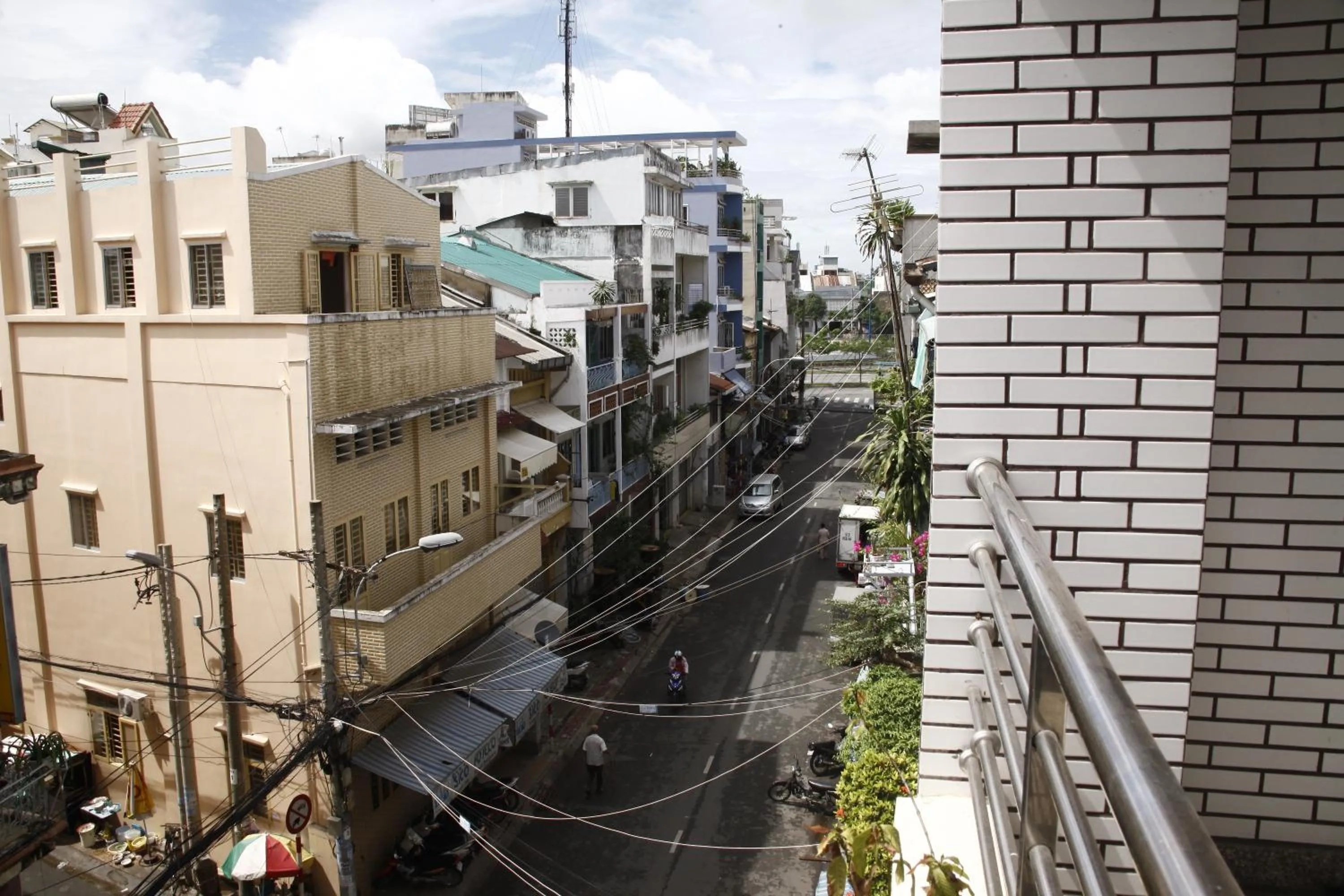 Street view in Truong Giang Hotel